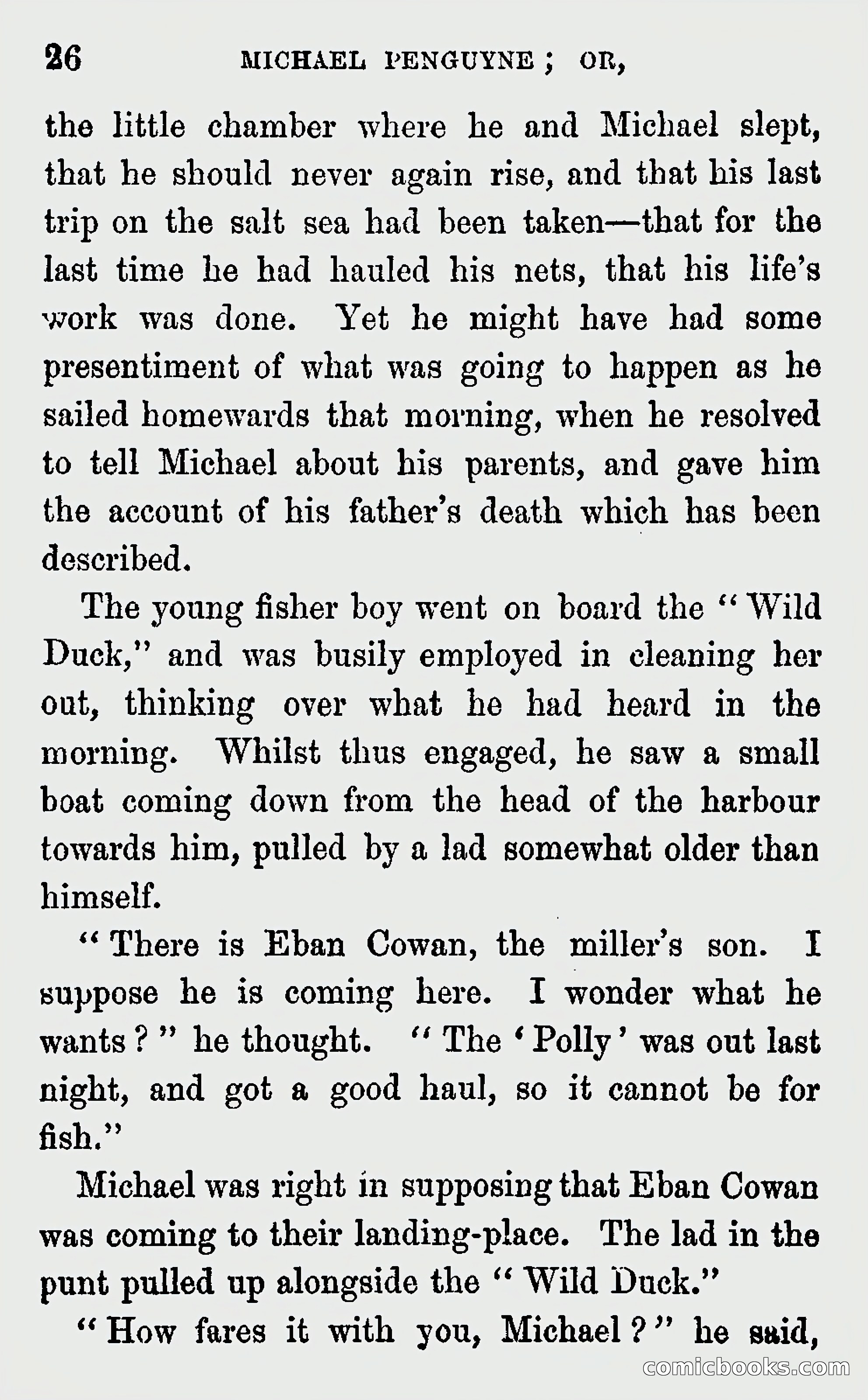 Michael Penguyne; or, Fisher Life on the Cornish Coast — page 28 of 162