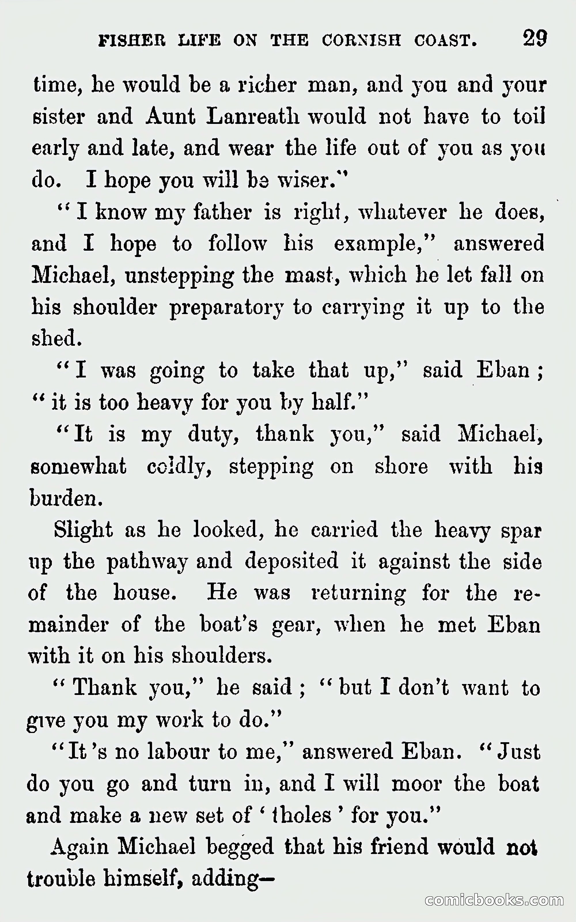 Michael Penguyne; or, Fisher Life on the Cornish Coast — page 31 of 162