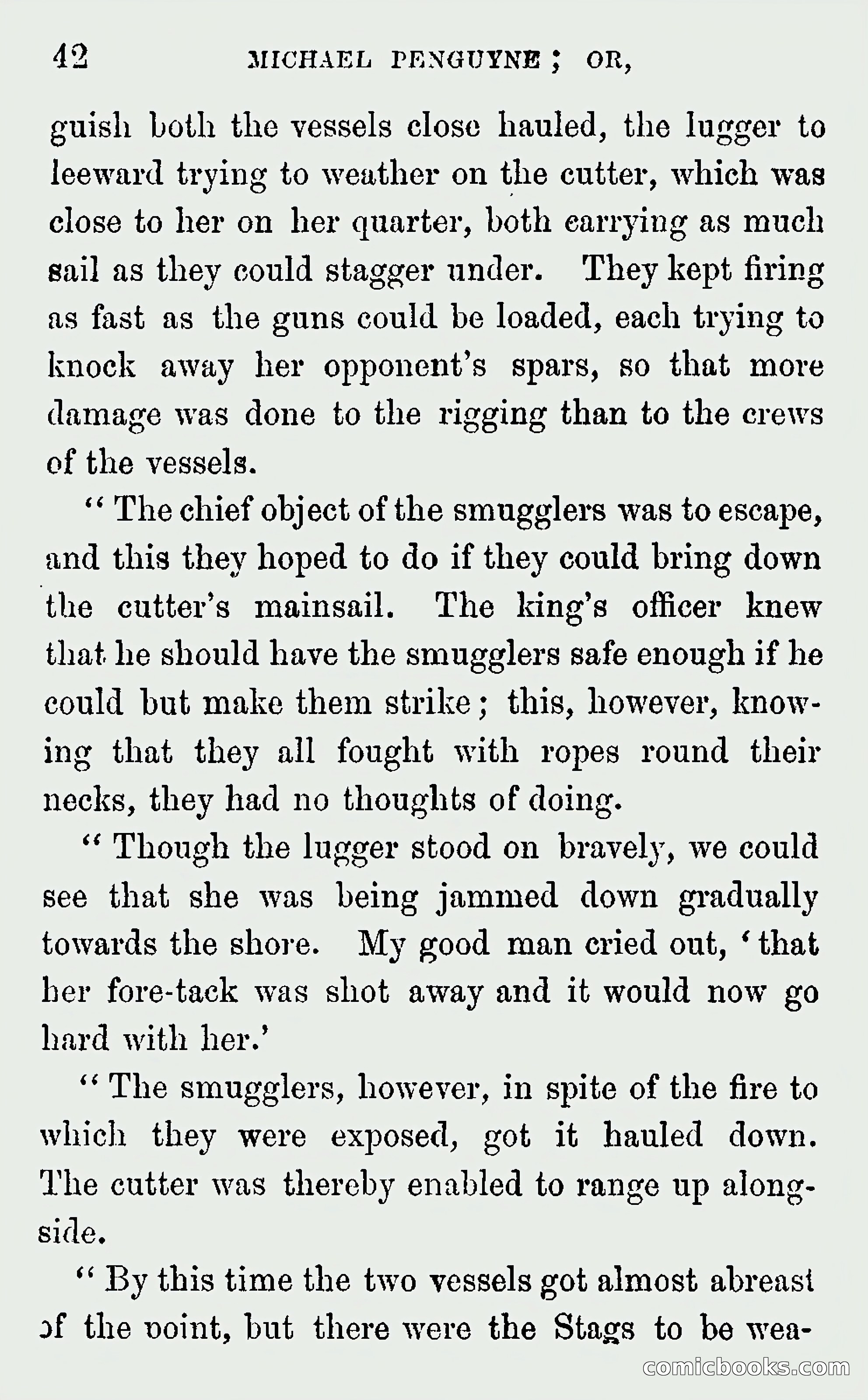 Michael Penguyne; or, Fisher Life on the Cornish Coast — page 44 of 162