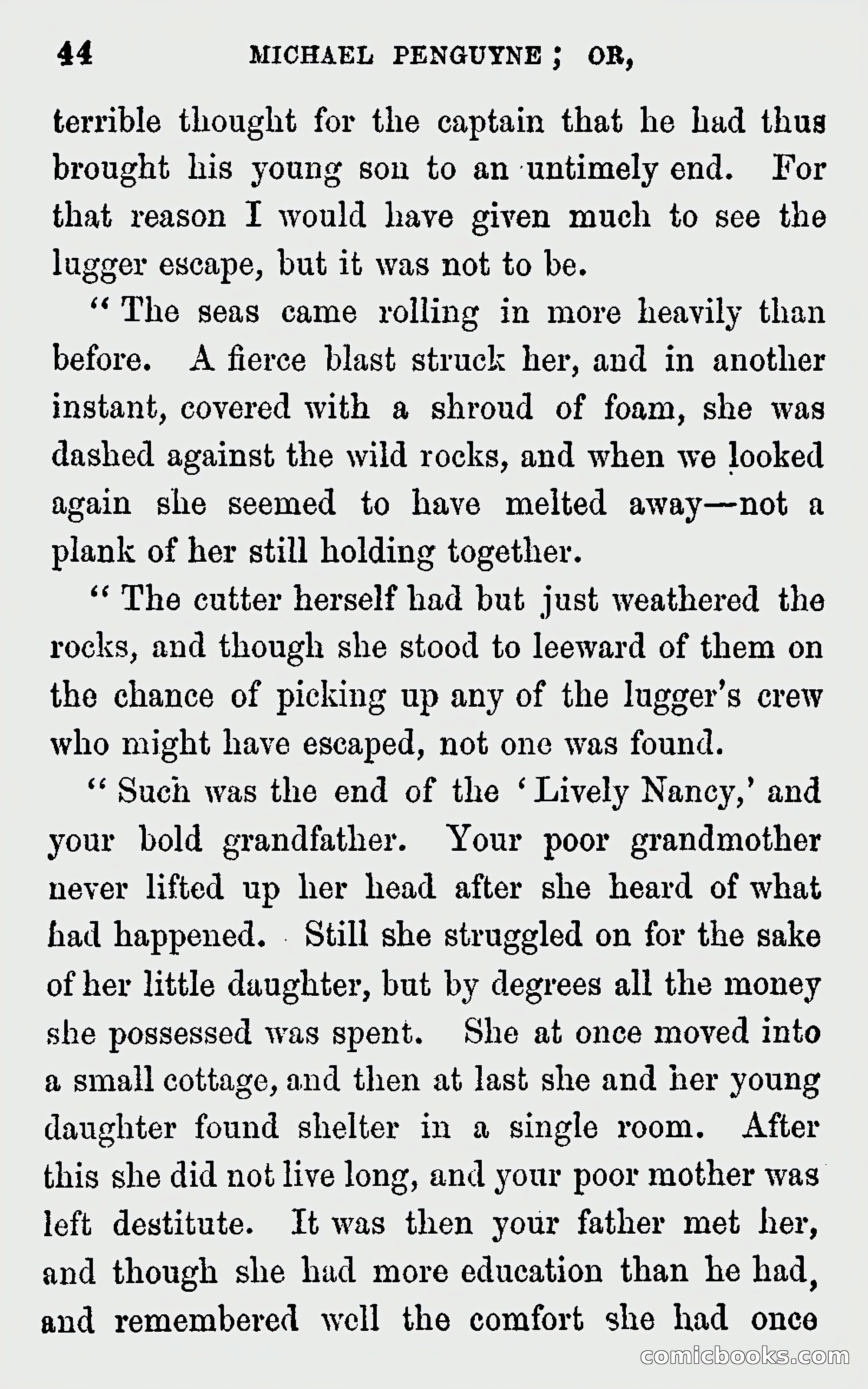 Michael Penguyne; or, Fisher Life on the Cornish Coast — page 46 of 162