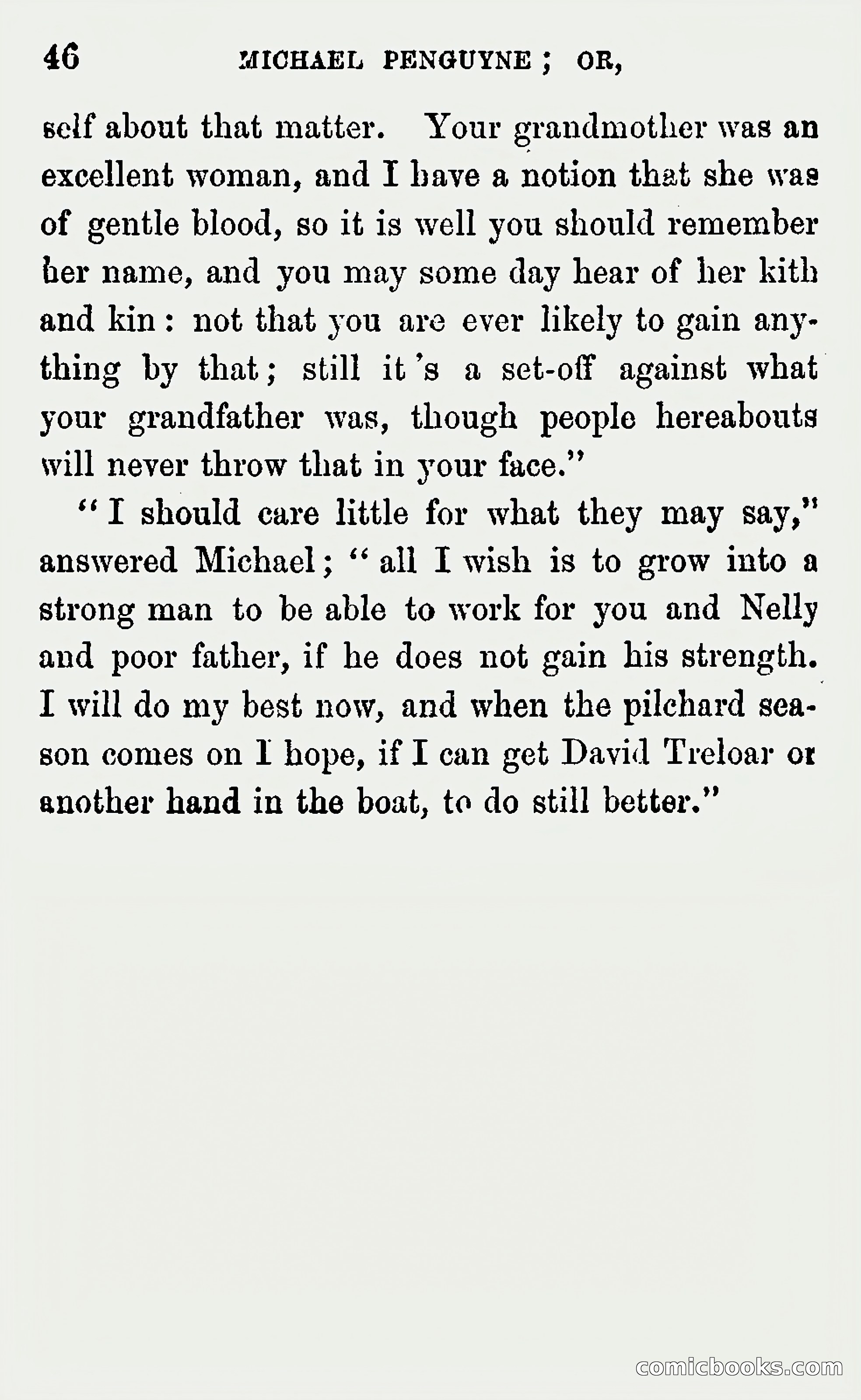 Michael Penguyne; or, Fisher Life on the Cornish Coast — page 48 of 162