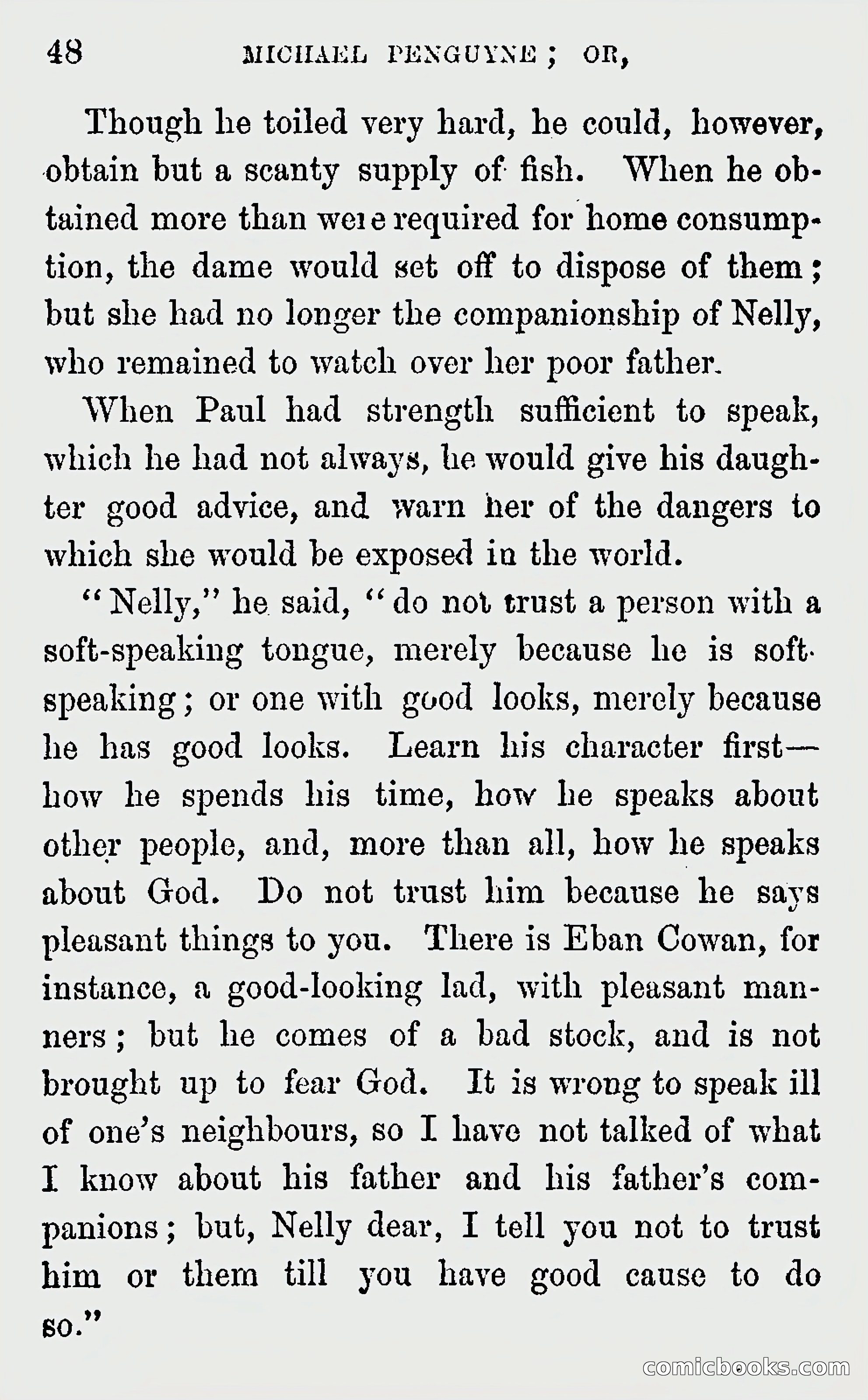 Michael Penguyne; or, Fisher Life on the Cornish Coast — page 50 of 162