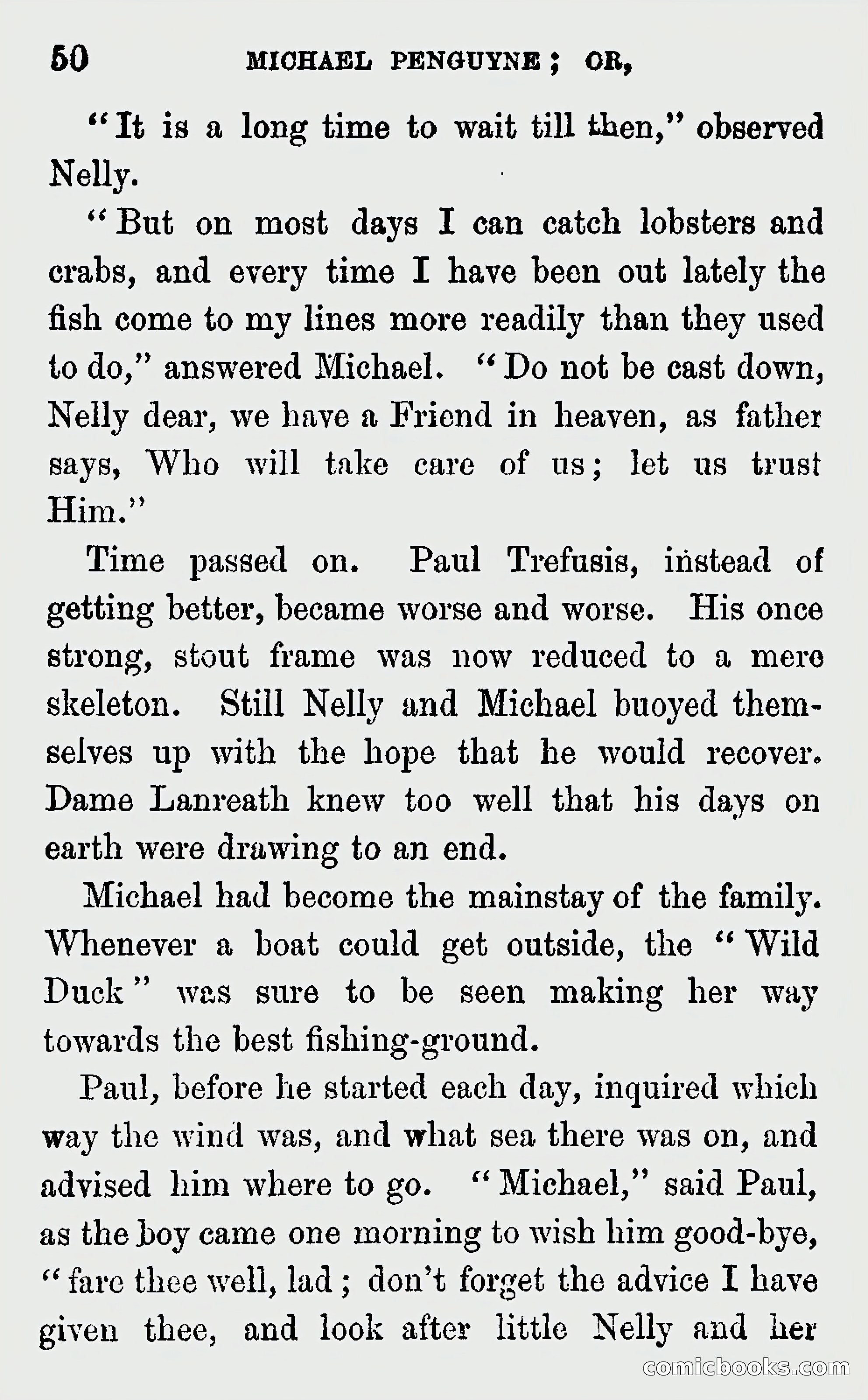 Michael Penguyne; or, Fisher Life on the Cornish Coast — page 52 of 162