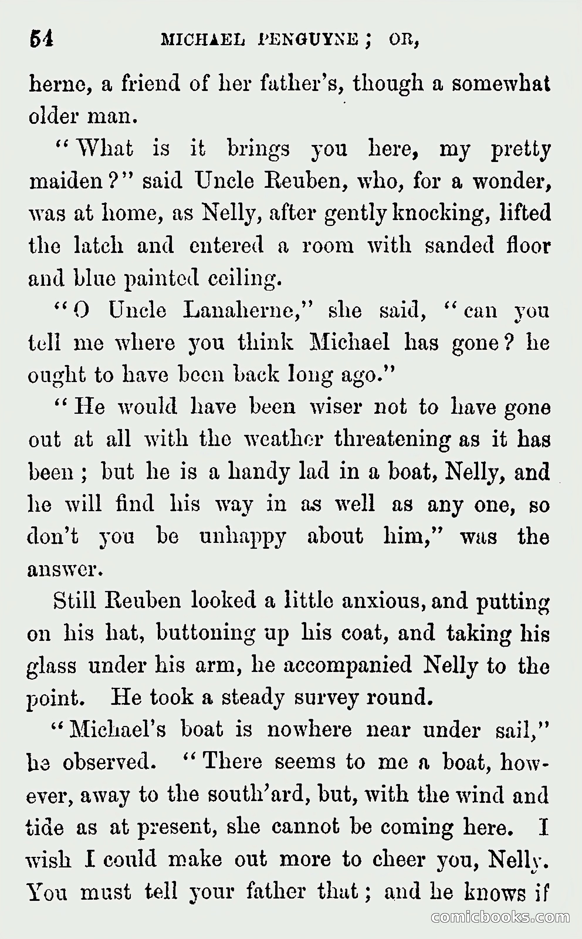 Michael Penguyne; or, Fisher Life on the Cornish Coast — page 56 of 162