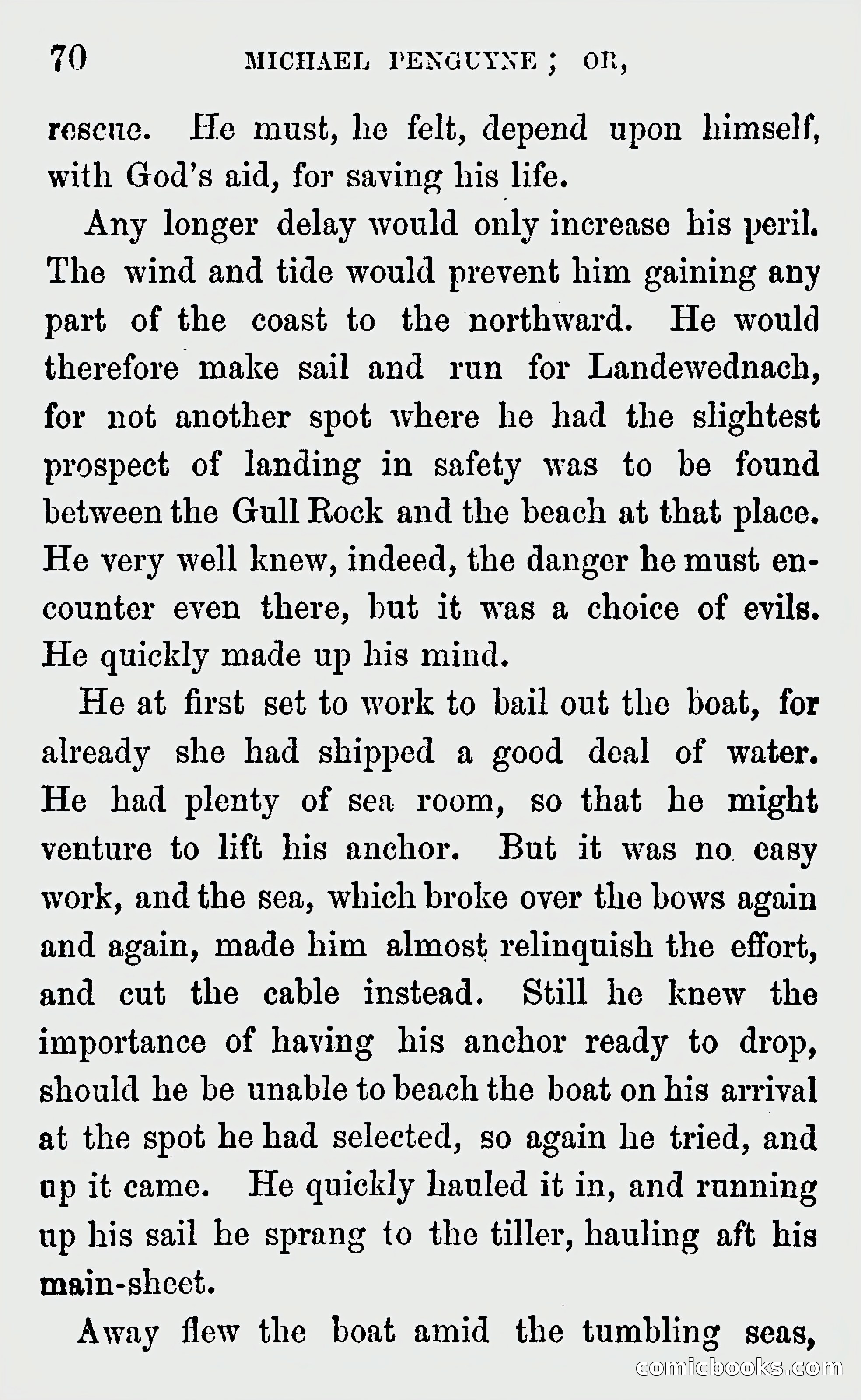 Michael Penguyne; or, Fisher Life on the Cornish Coast — page 72 of 162