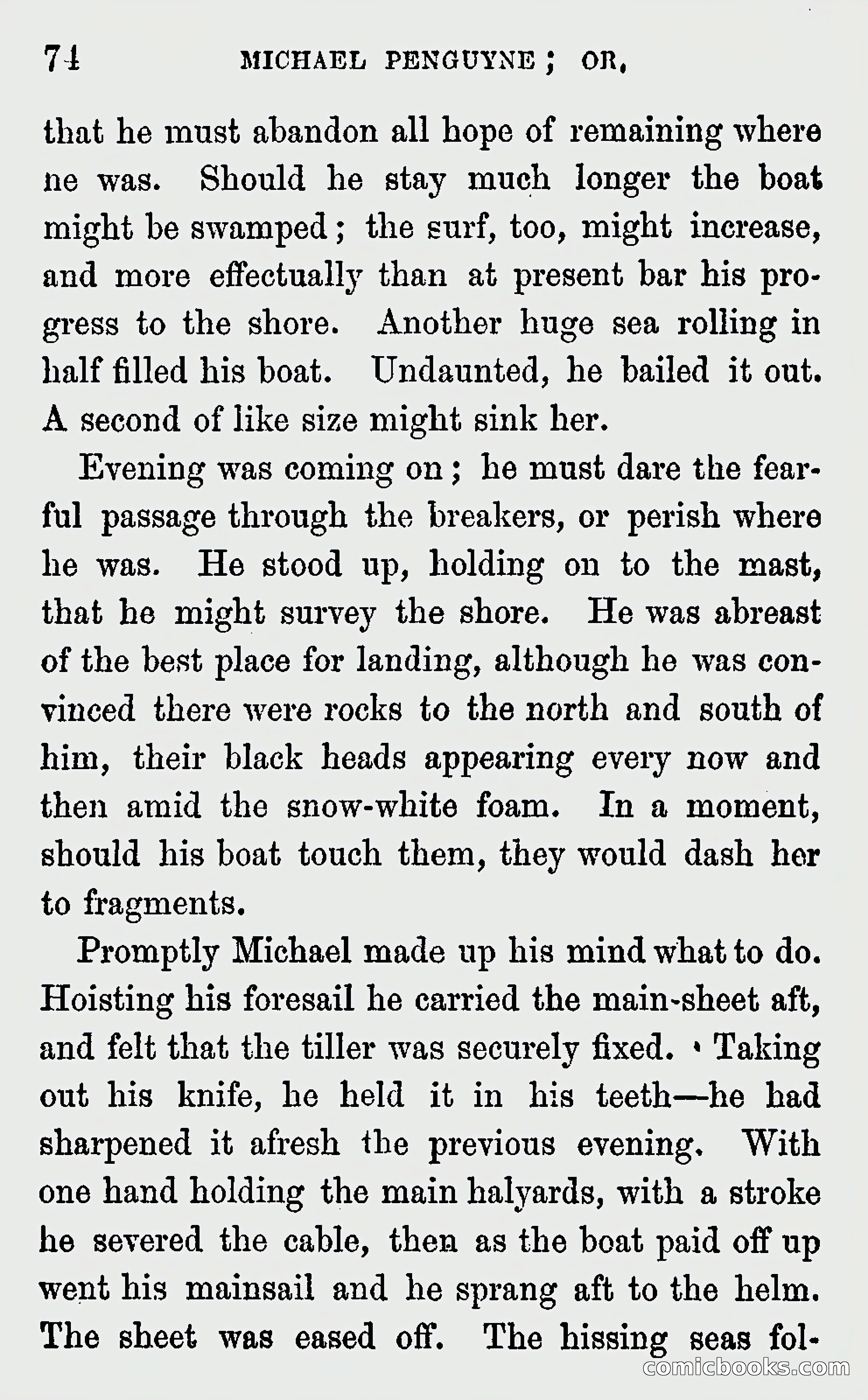 Michael Penguyne; or, Fisher Life on the Cornish Coast — page 76 of 162