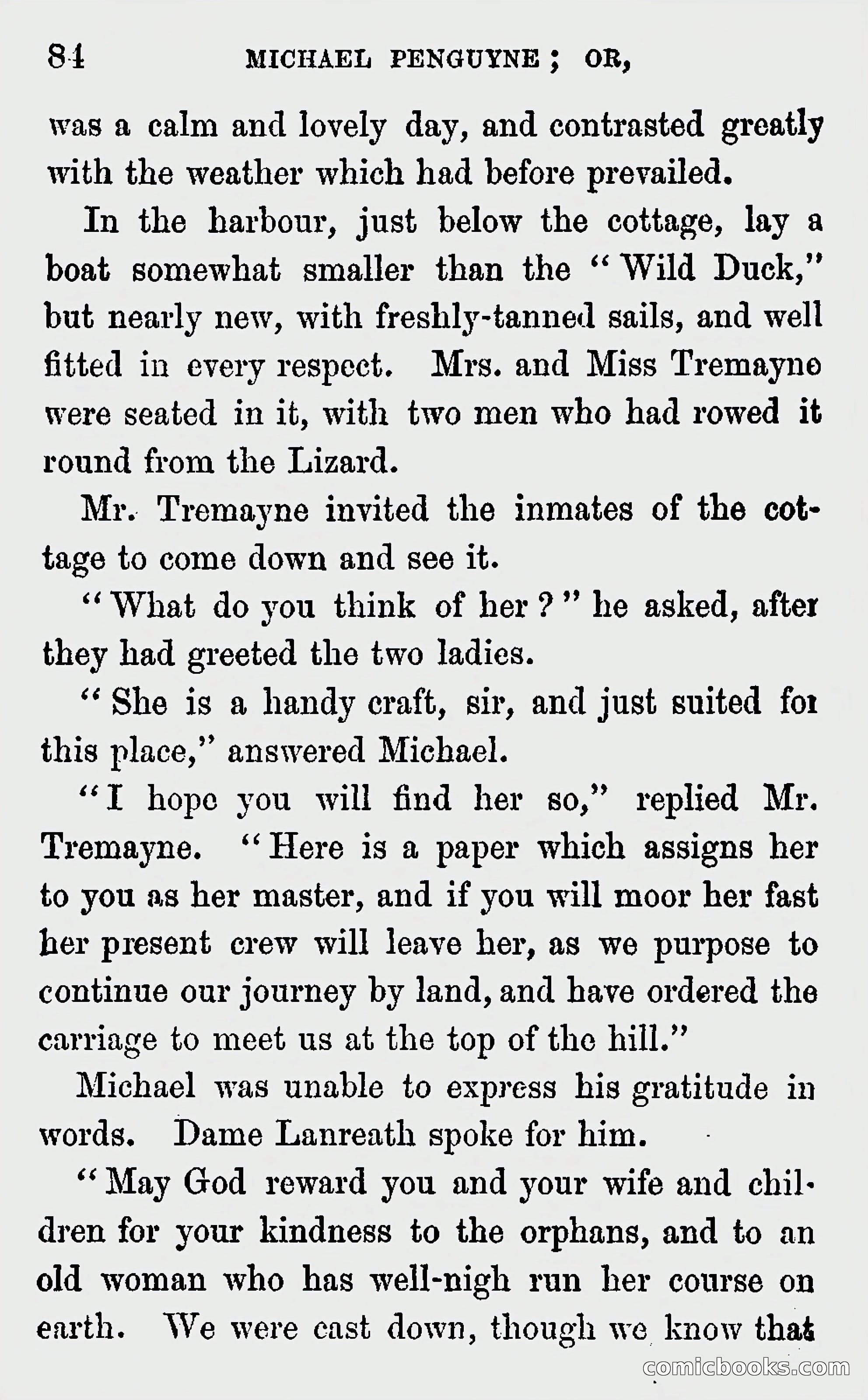 Michael Penguyne; or, Fisher Life on the Cornish Coast — page 86 of 162