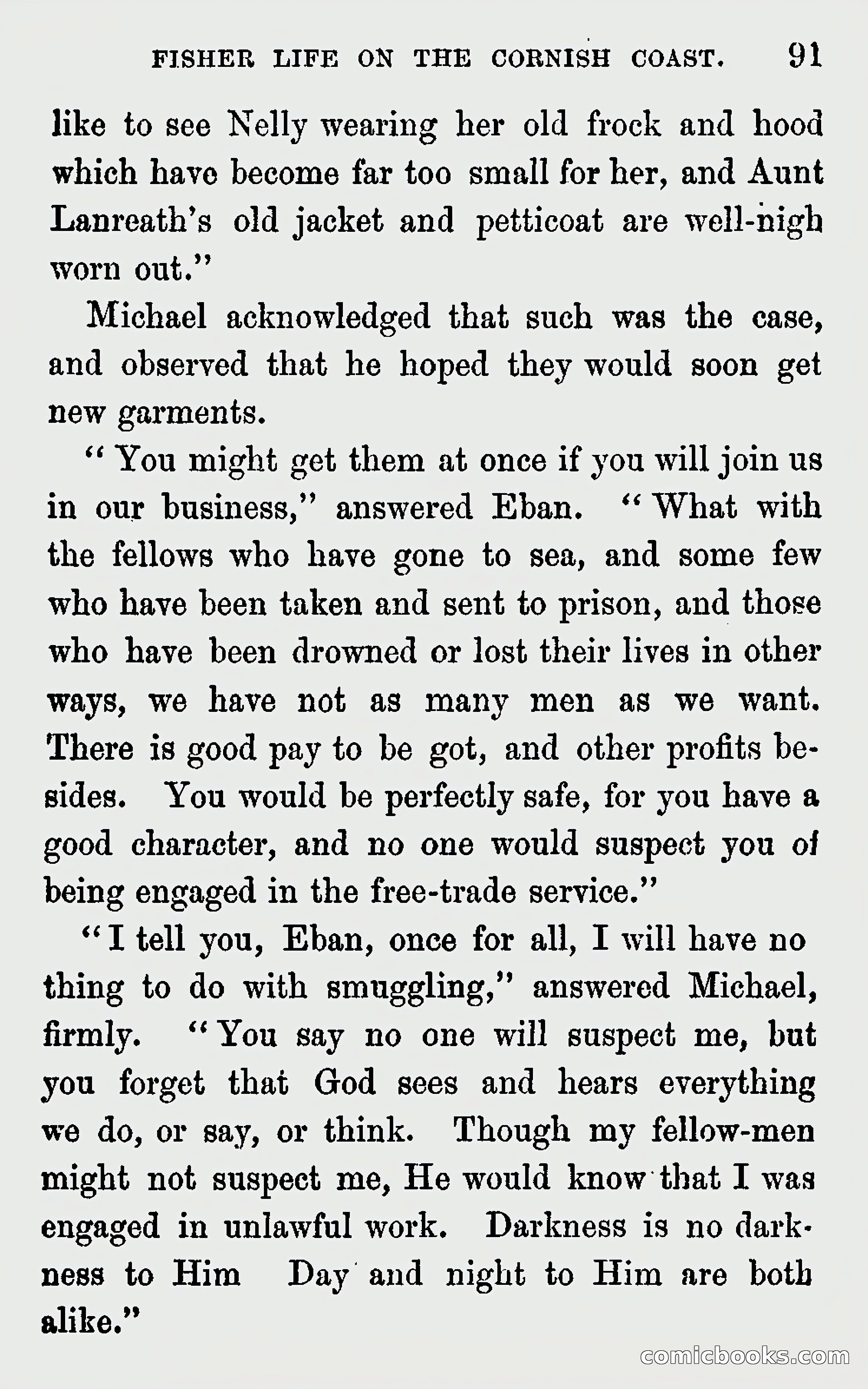 Michael Penguyne; or, Fisher Life on the Cornish Coast — page 93 of 162