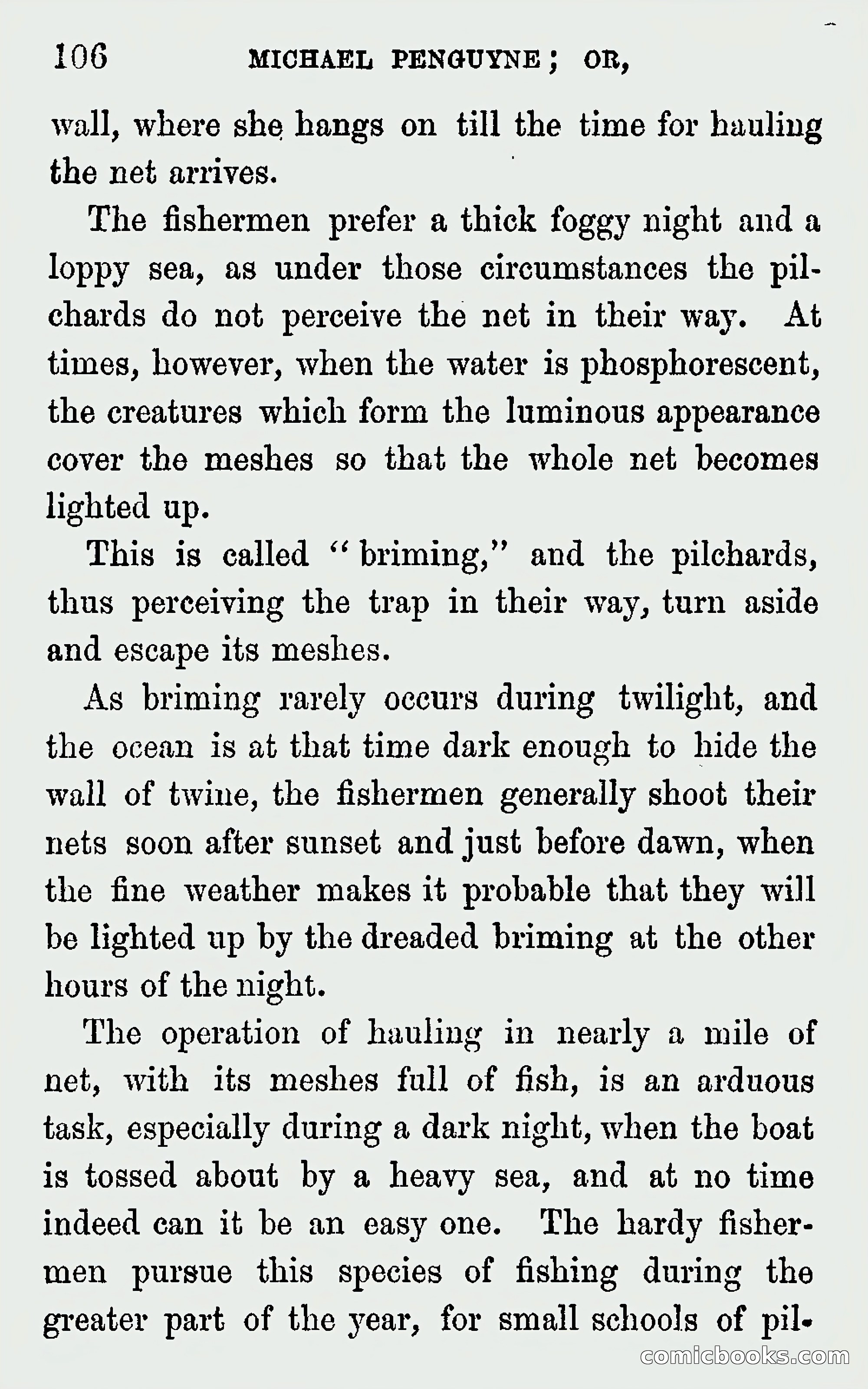 Michael Penguyne; or, Fisher Life on the Cornish Coast — page 108 of 162