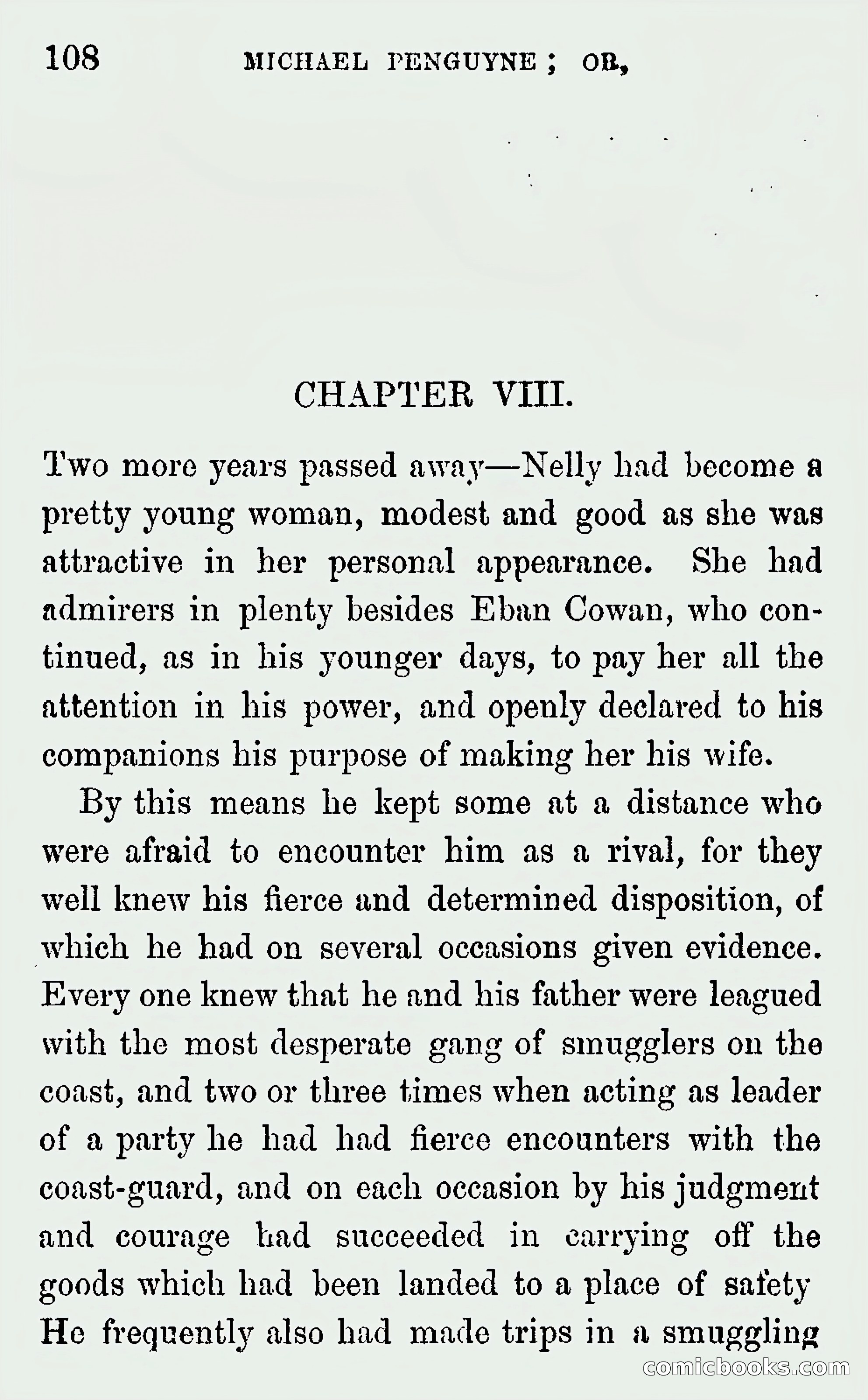 Michael Penguyne; or, Fisher Life on the Cornish Coast — page 110 of 162