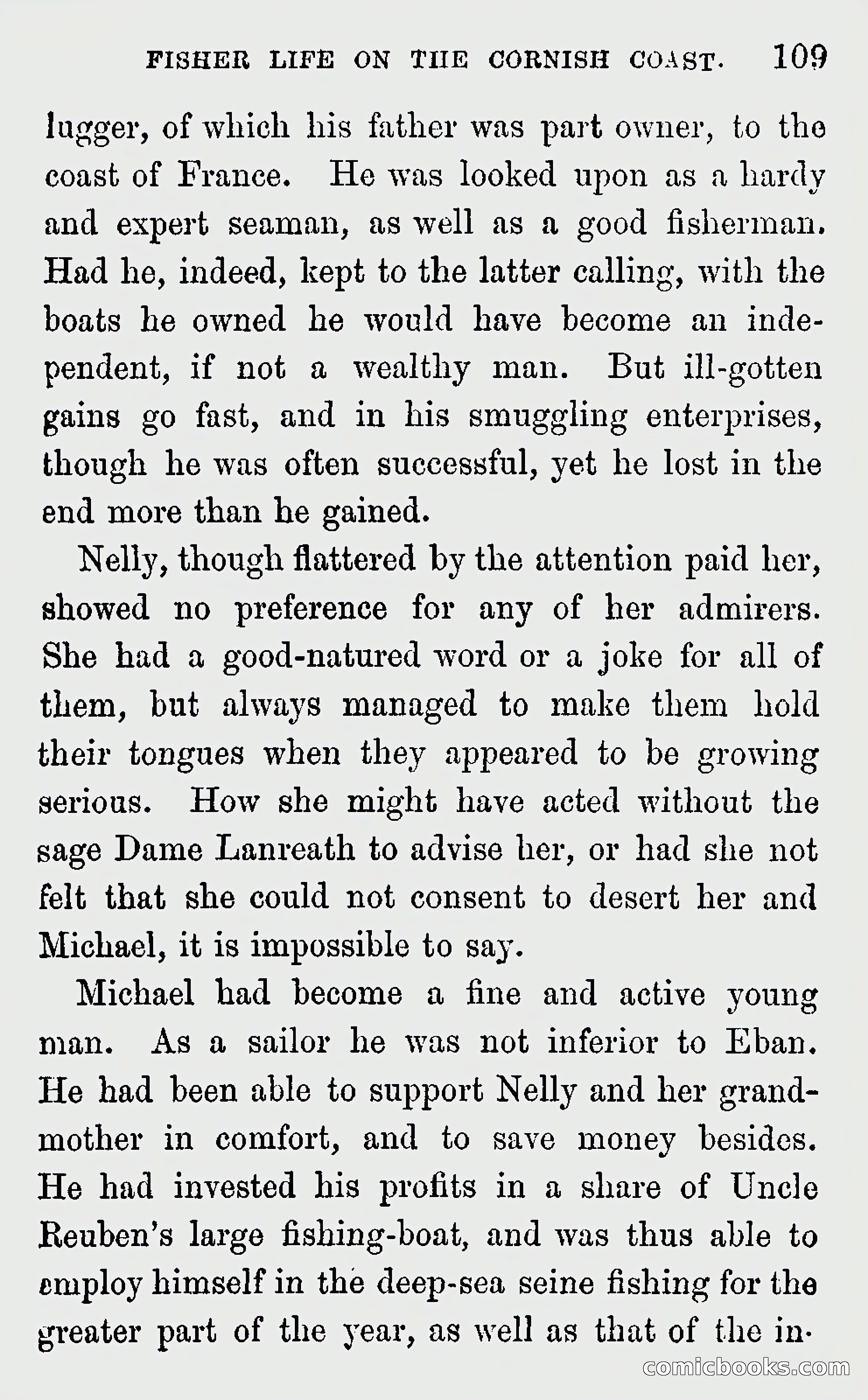 Michael Penguyne; or, Fisher Life on the Cornish Coast — page 111 of 162