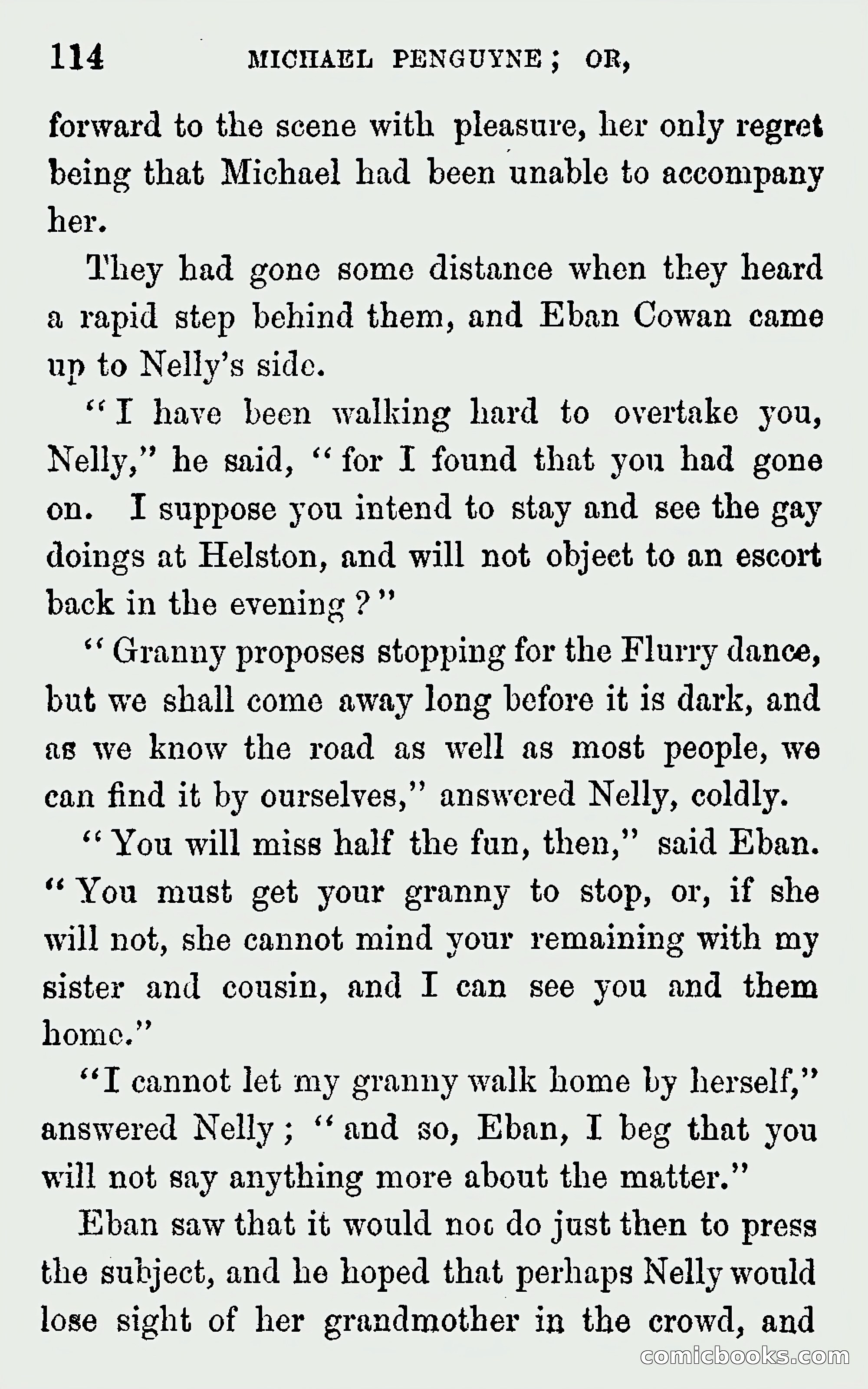 Michael Penguyne; or, Fisher Life on the Cornish Coast — page 116 of 162
