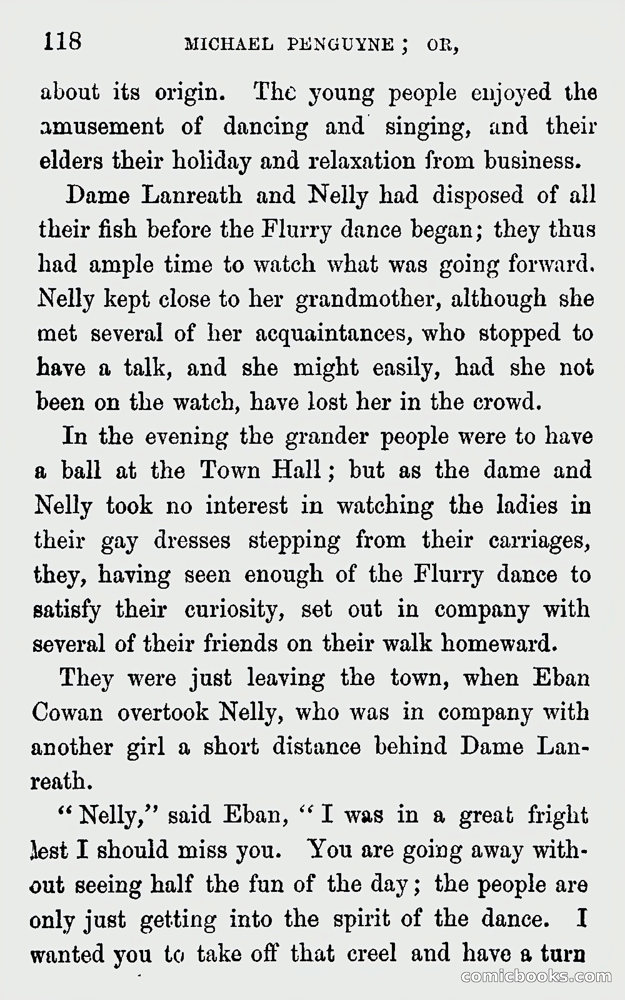 Michael Penguyne; or, Fisher Life on the Cornish Coast — page 120 of 162