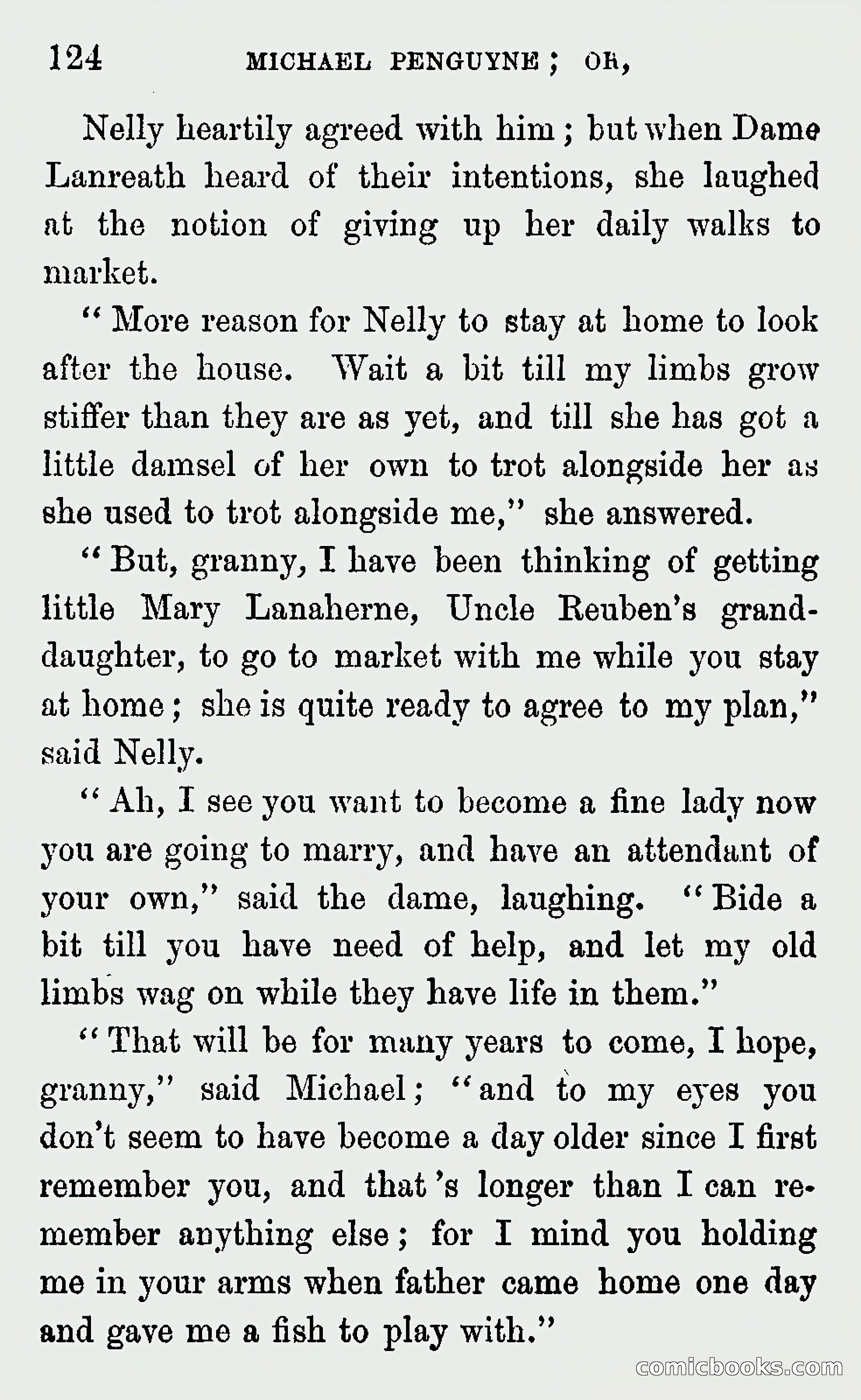 Michael Penguyne; or, Fisher Life on the Cornish Coast — page 126 of 162