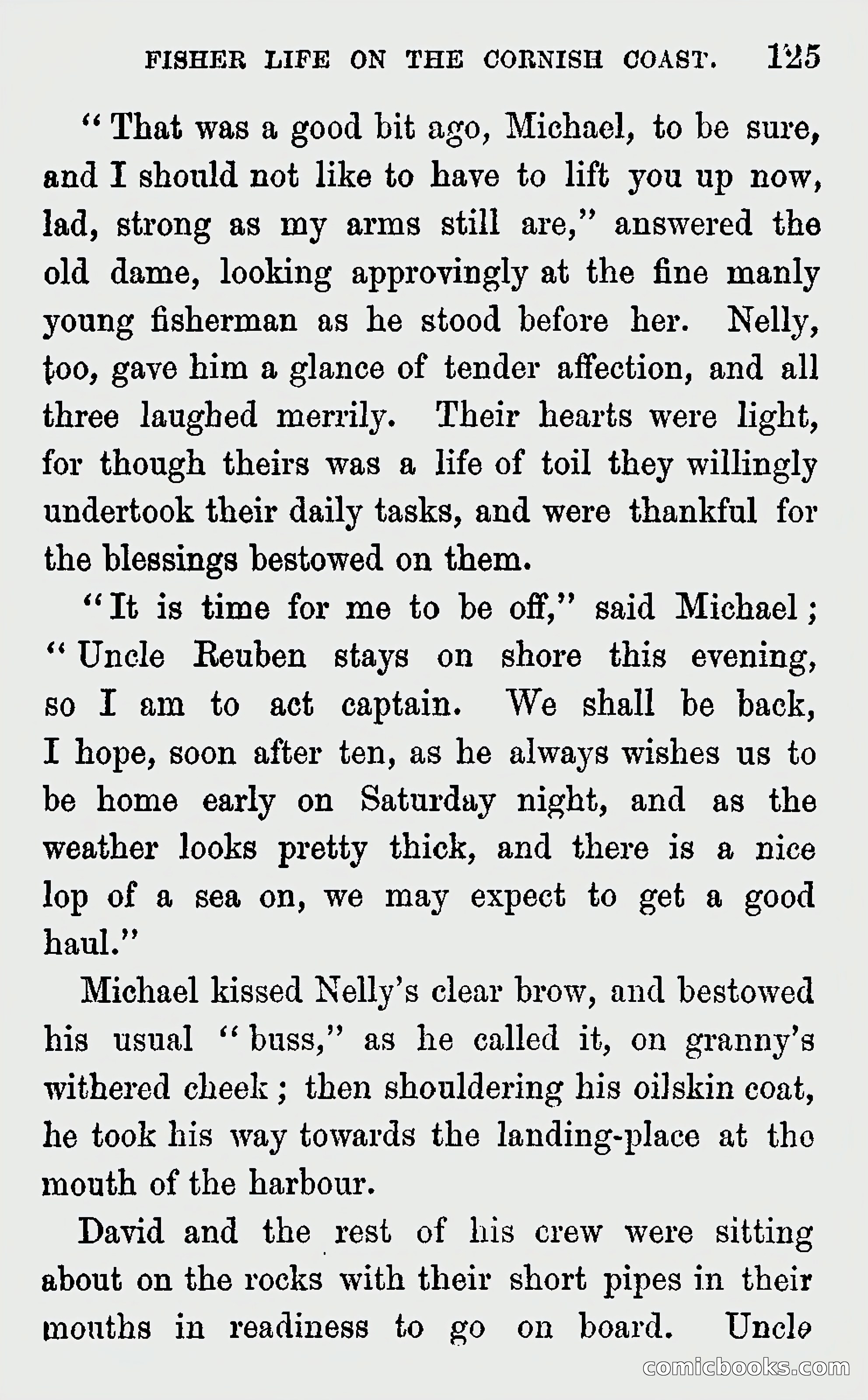 Michael Penguyne; or, Fisher Life on the Cornish Coast — page 127 of 162