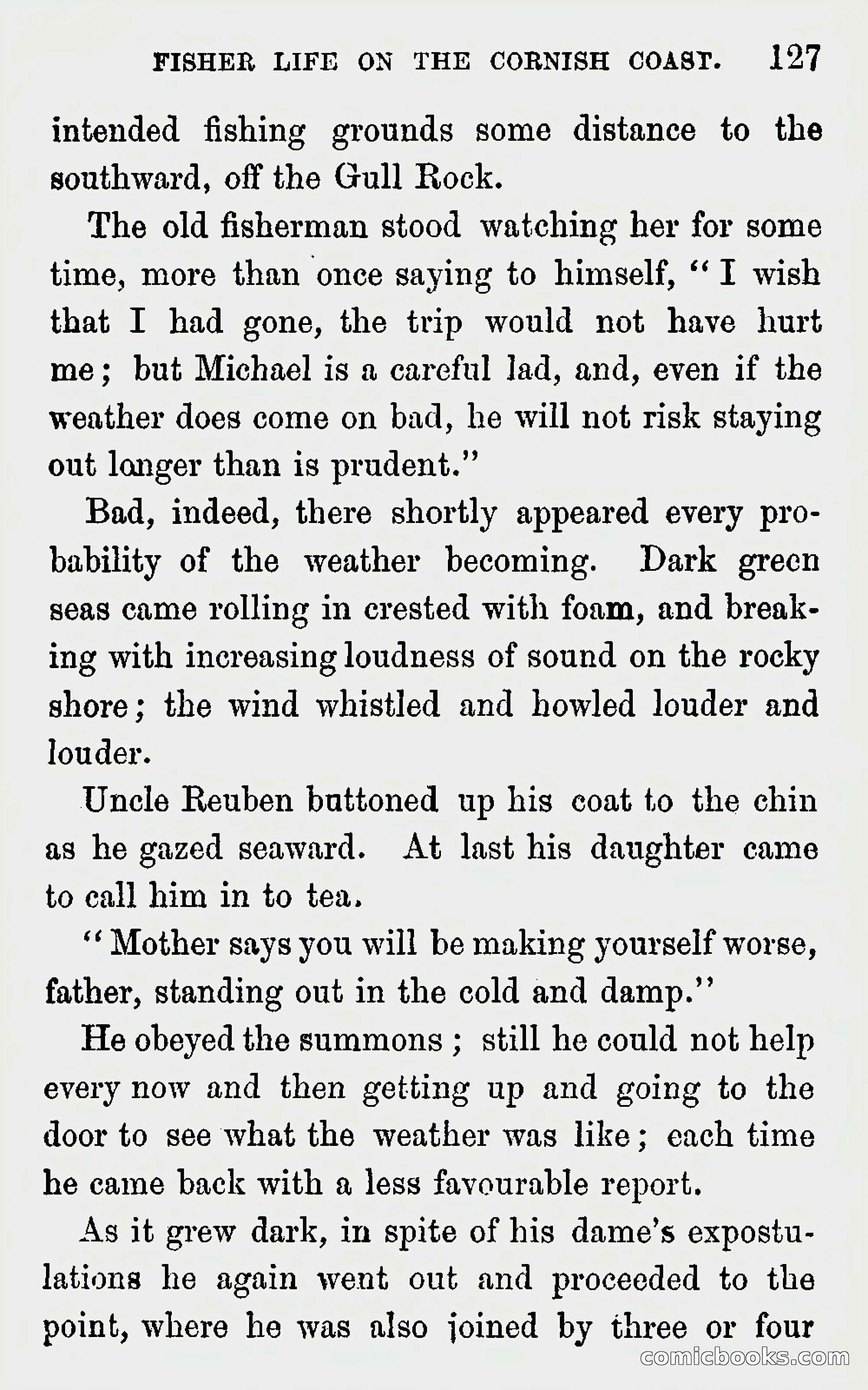Michael Penguyne; or, Fisher Life on the Cornish Coast — page 129 of 162