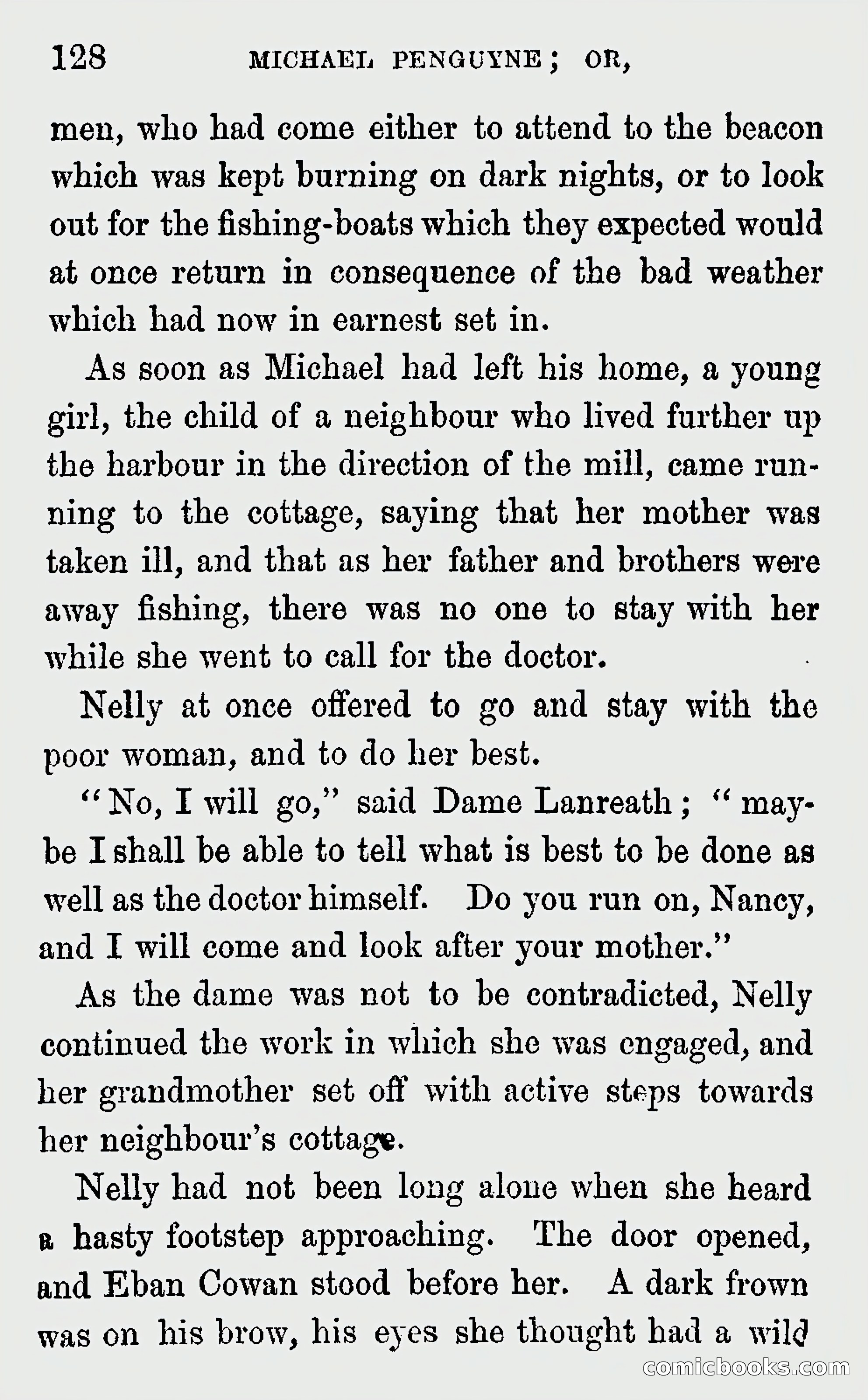 Michael Penguyne; or, Fisher Life on the Cornish Coast — page 130 of 162