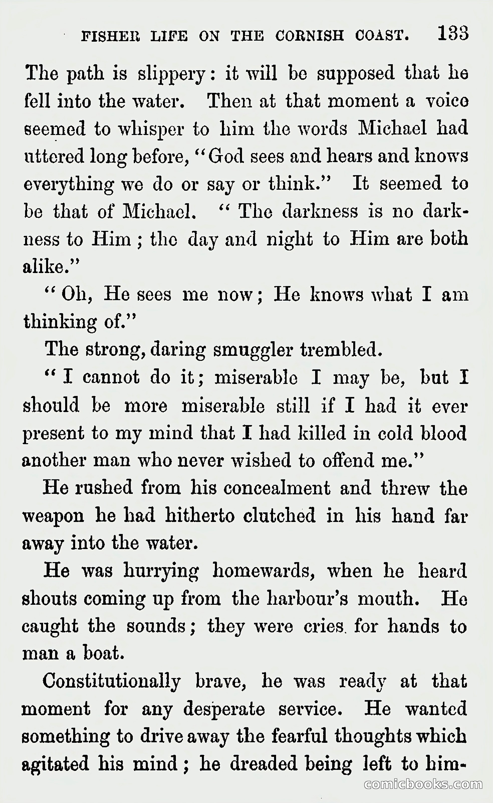 Michael Penguyne; or, Fisher Life on the Cornish Coast — page 135 of 162