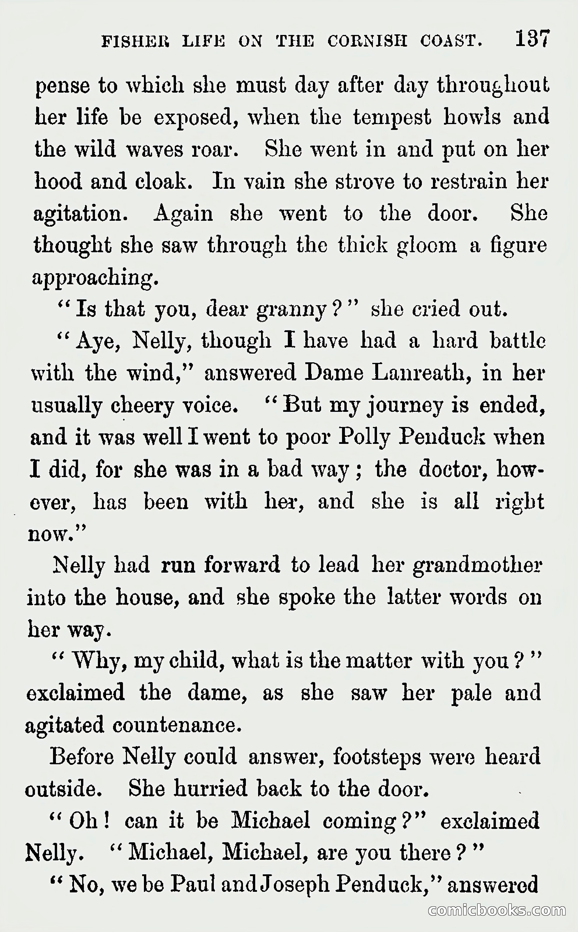 Michael Penguyne; or, Fisher Life on the Cornish Coast — page 139 of 162