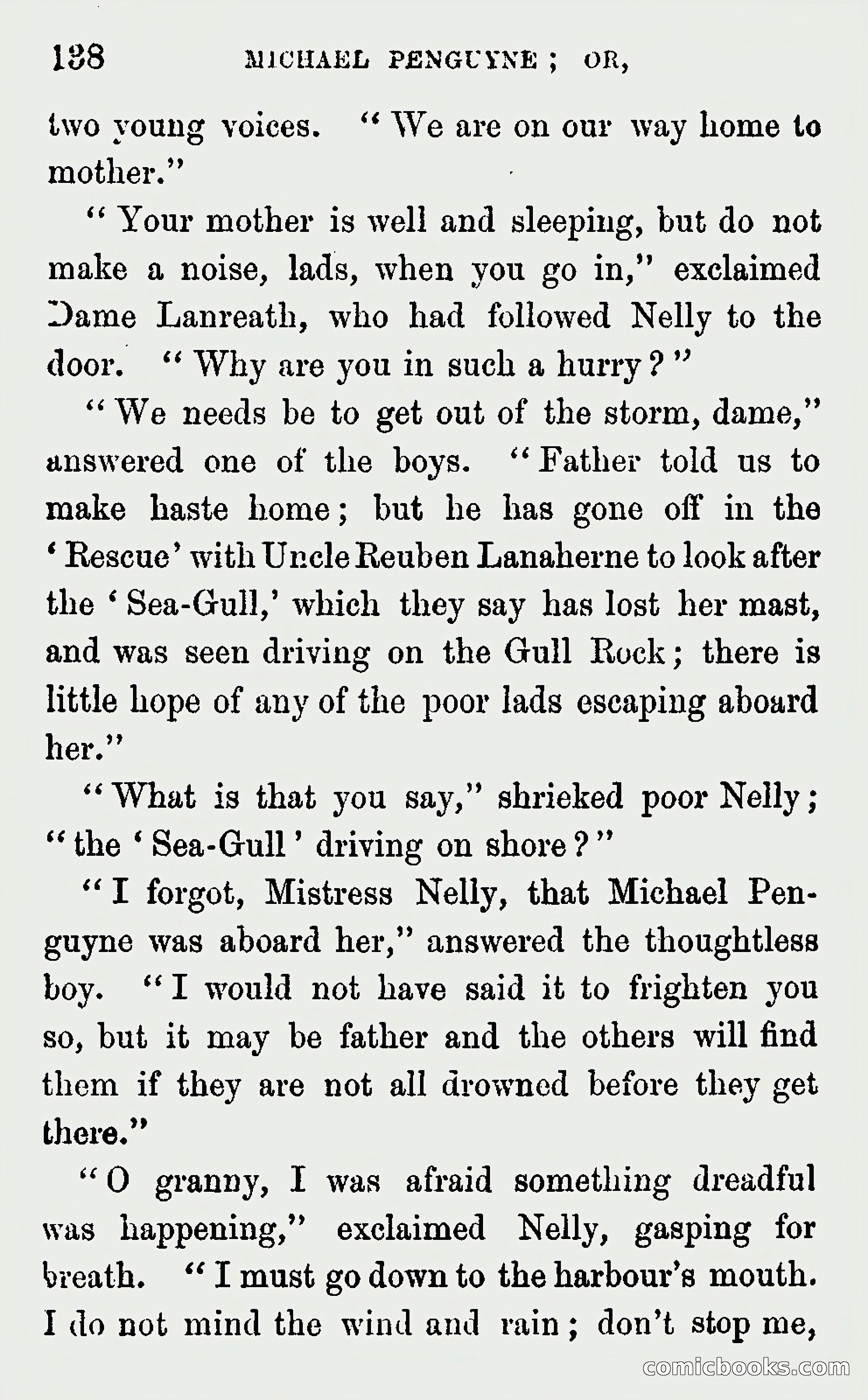 Michael Penguyne; or, Fisher Life on the Cornish Coast — page 140 of 162