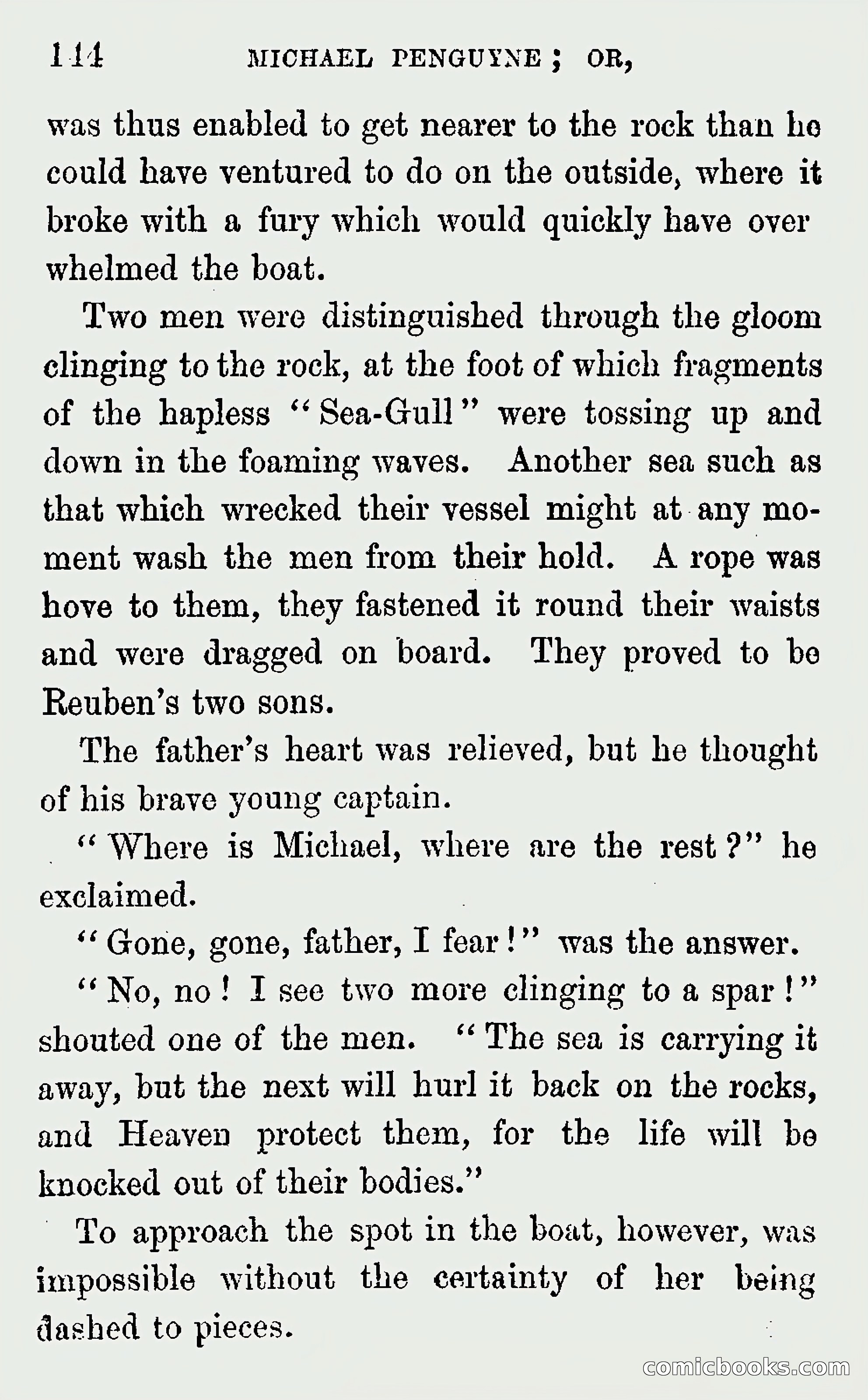 Michael Penguyne; or, Fisher Life on the Cornish Coast — page 146 of 162