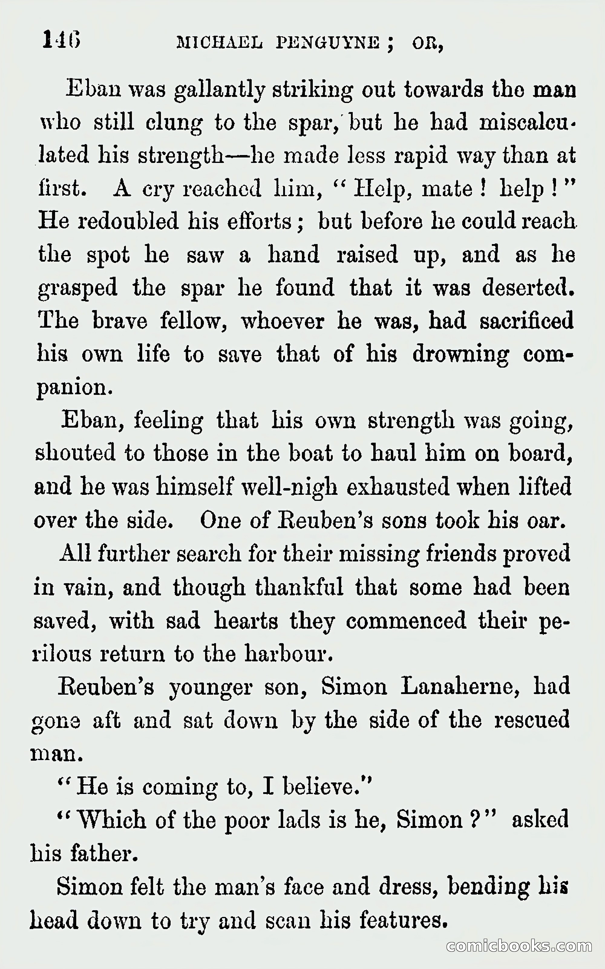 Michael Penguyne; or, Fisher Life on the Cornish Coast — page 148 of 162