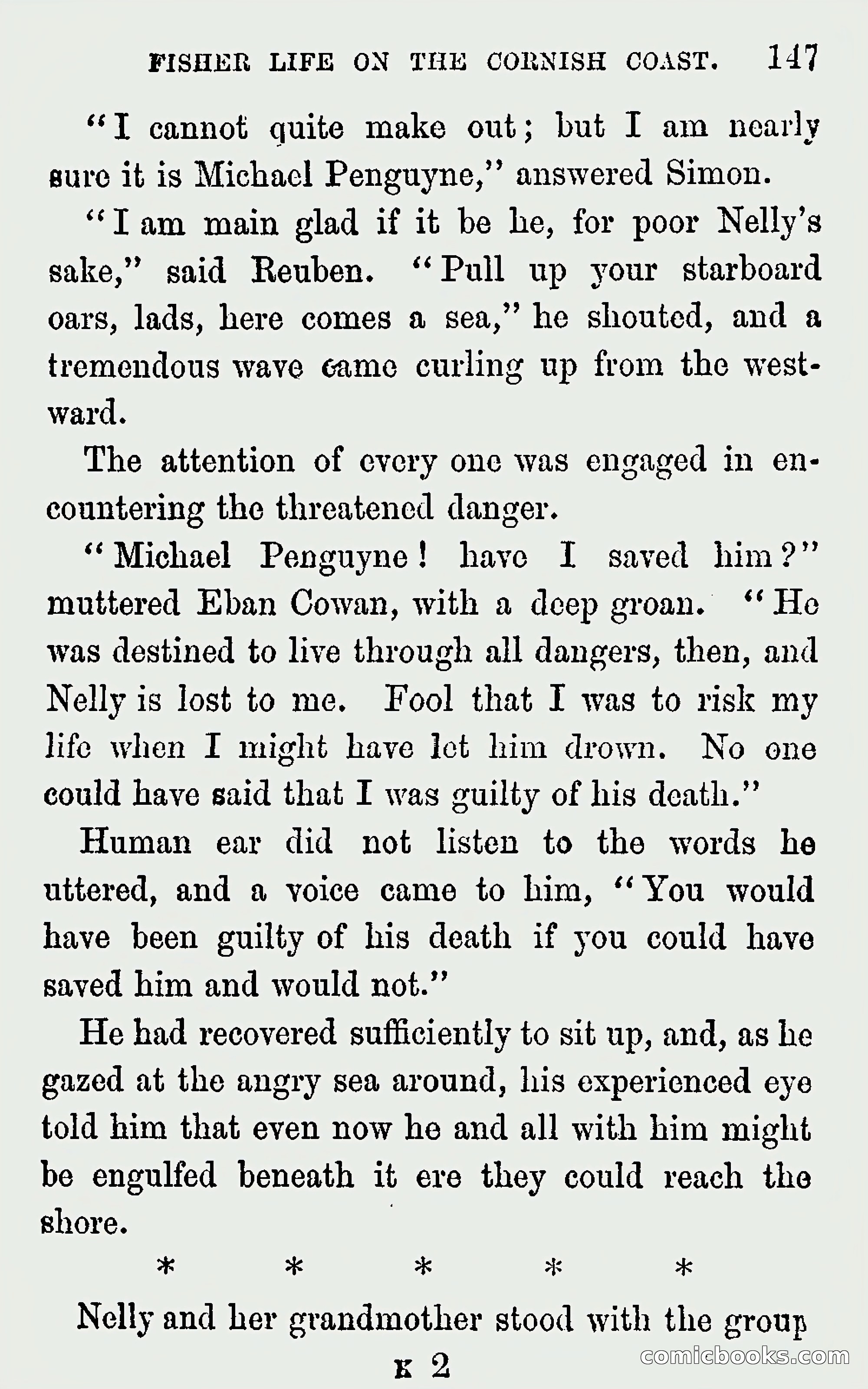 Michael Penguyne; or, Fisher Life on the Cornish Coast — page 149 of 162