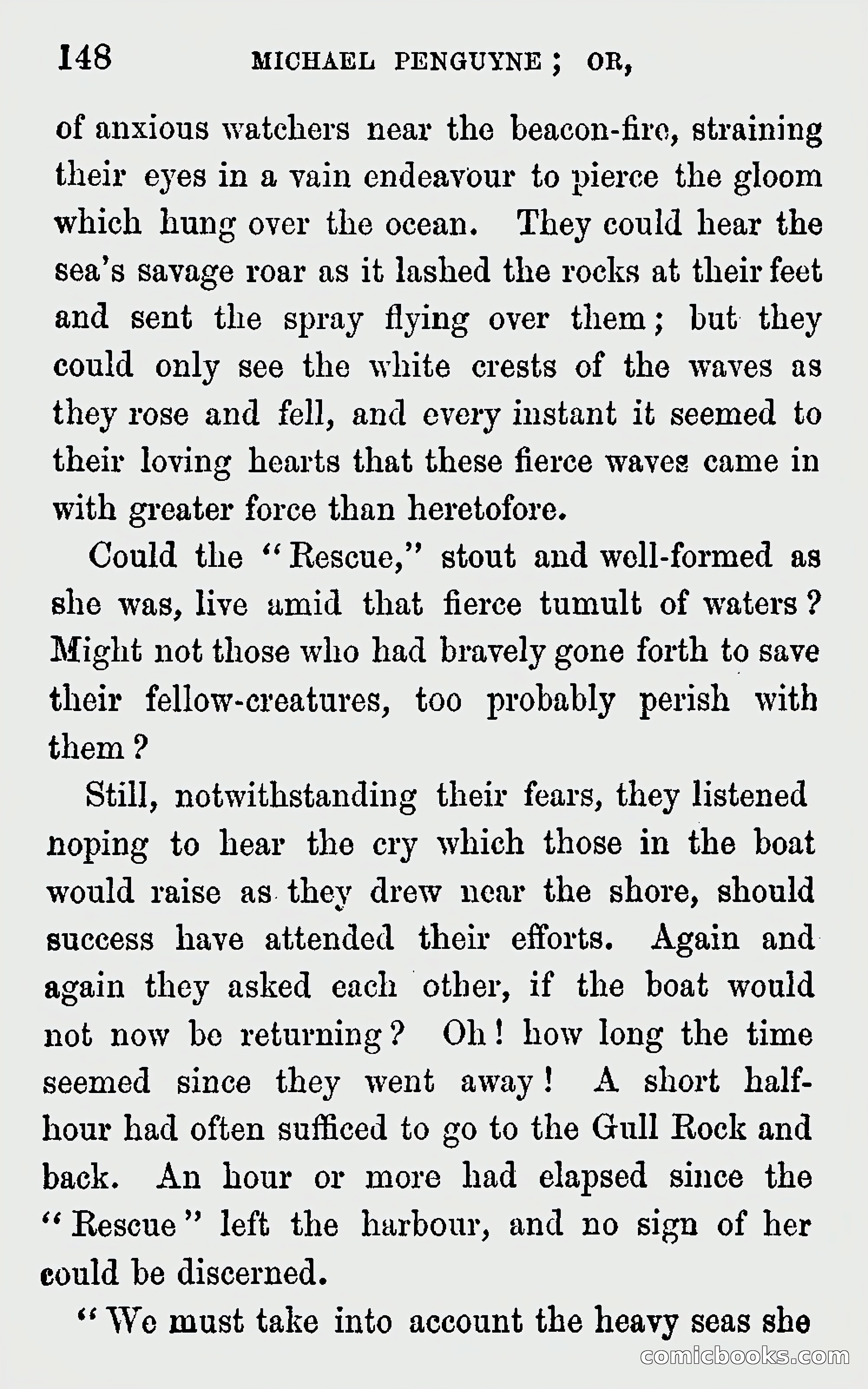 Michael Penguyne; or, Fisher Life on the Cornish Coast — page 150 of 162