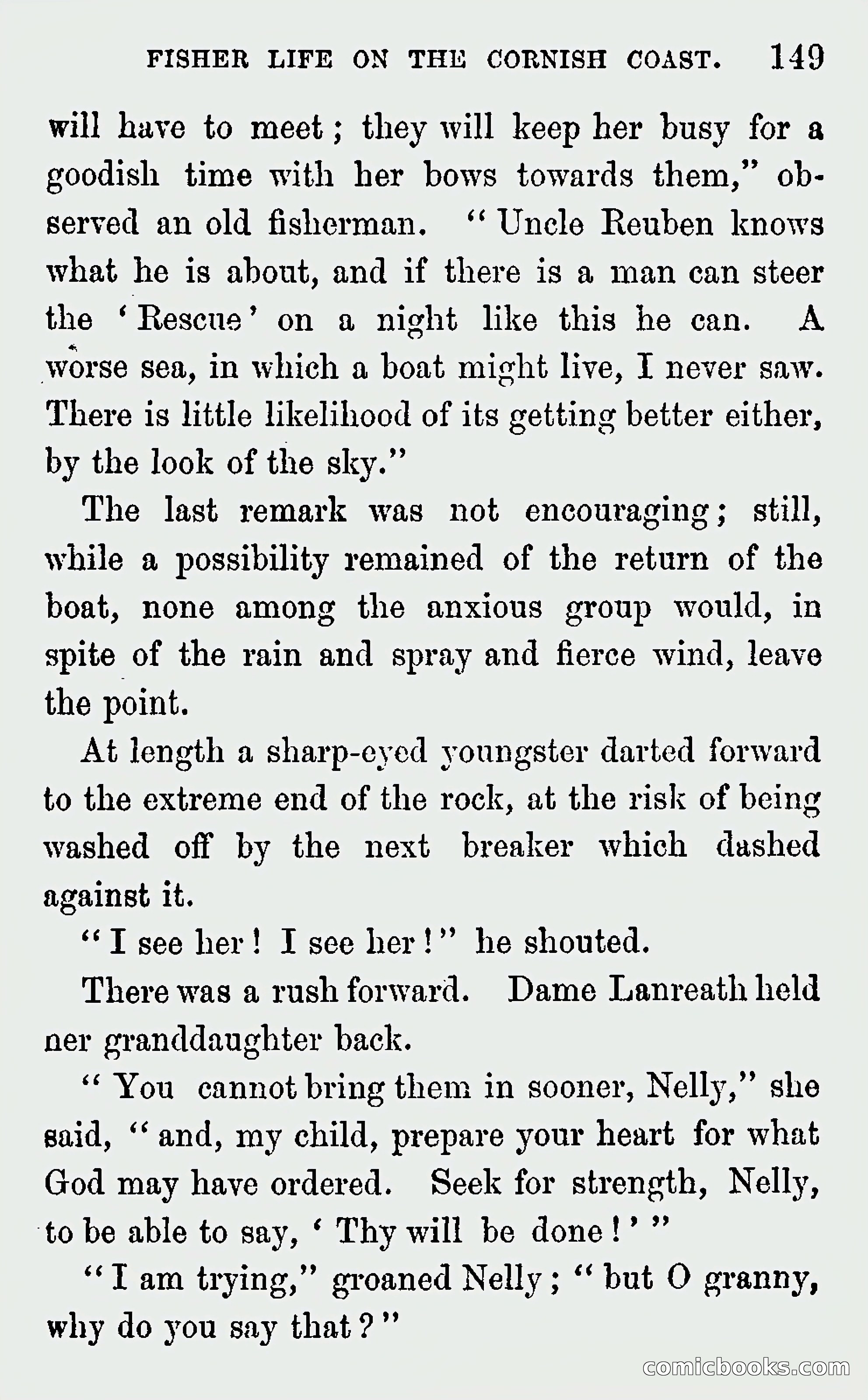 Michael Penguyne; or, Fisher Life on the Cornish Coast — page 151 of 162
