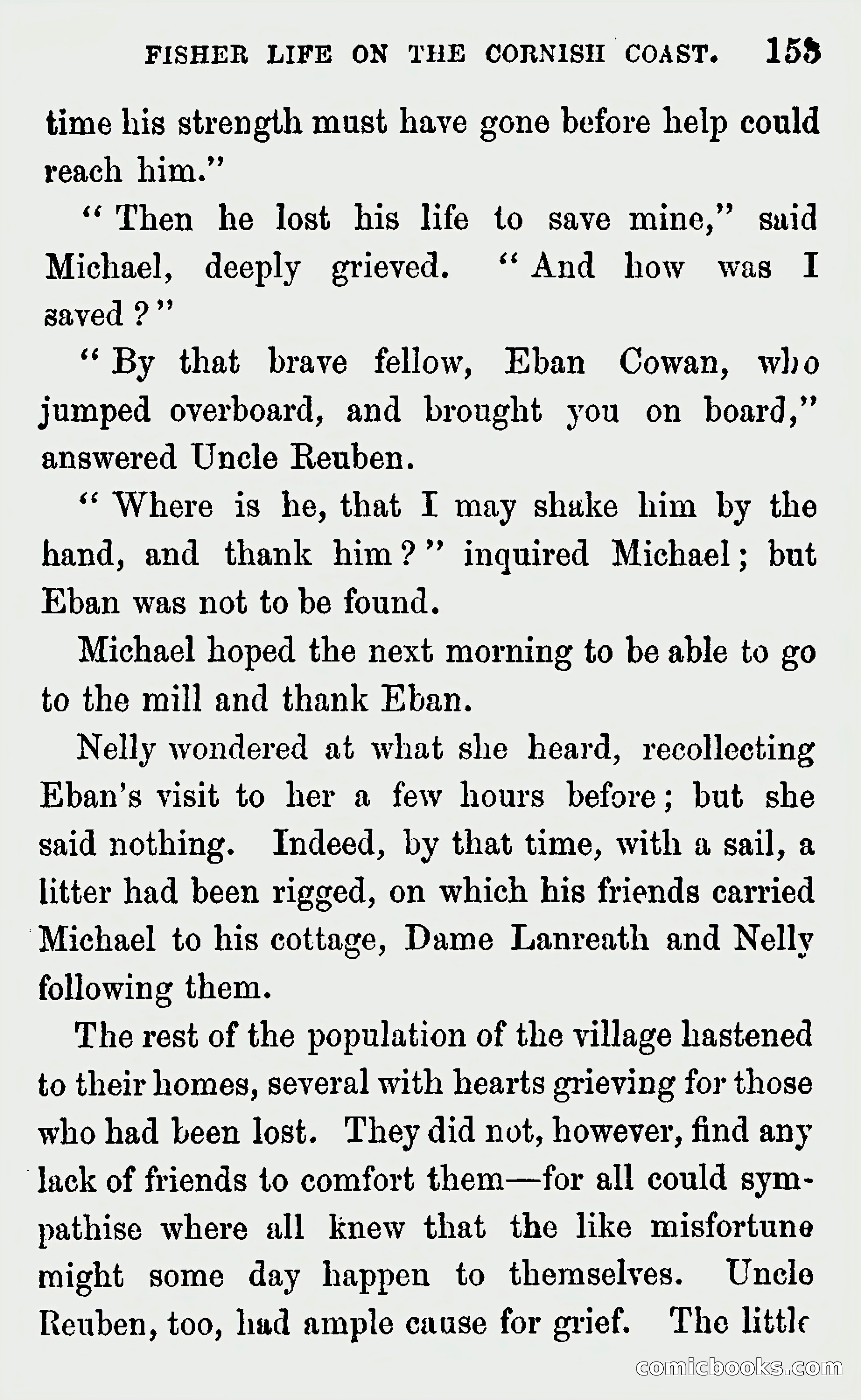 Michael Penguyne; or, Fisher Life on the Cornish Coast — page 155 of 162