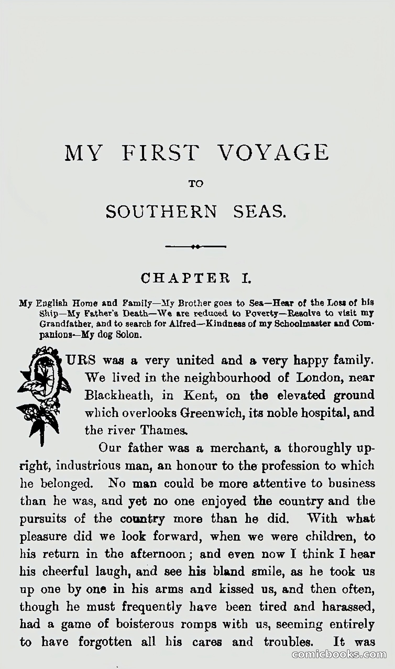 My First Voyage to Southern Seas — page 11 of 400