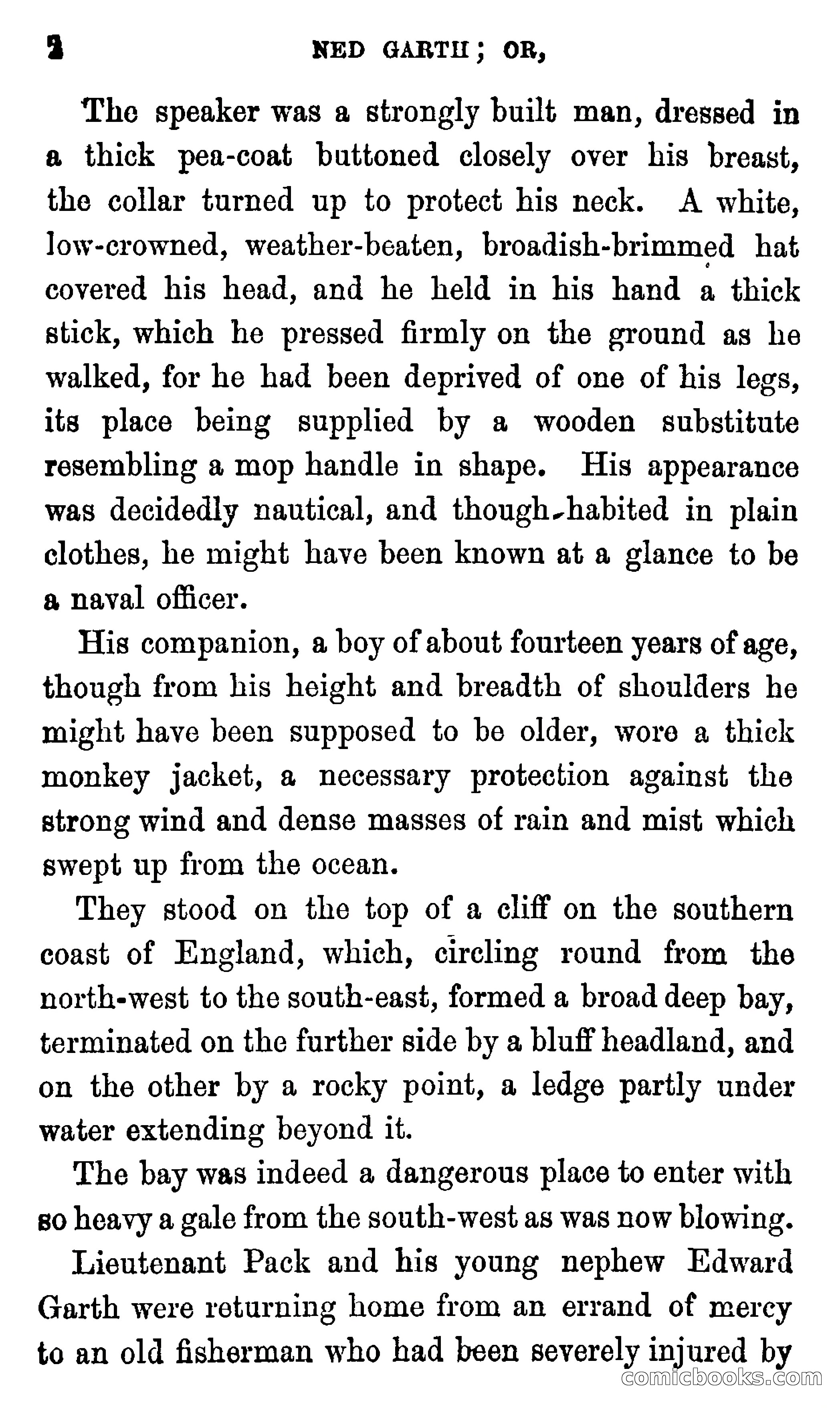 Ned Garth; or, Made Prisoner in Africa — page 6 of 260