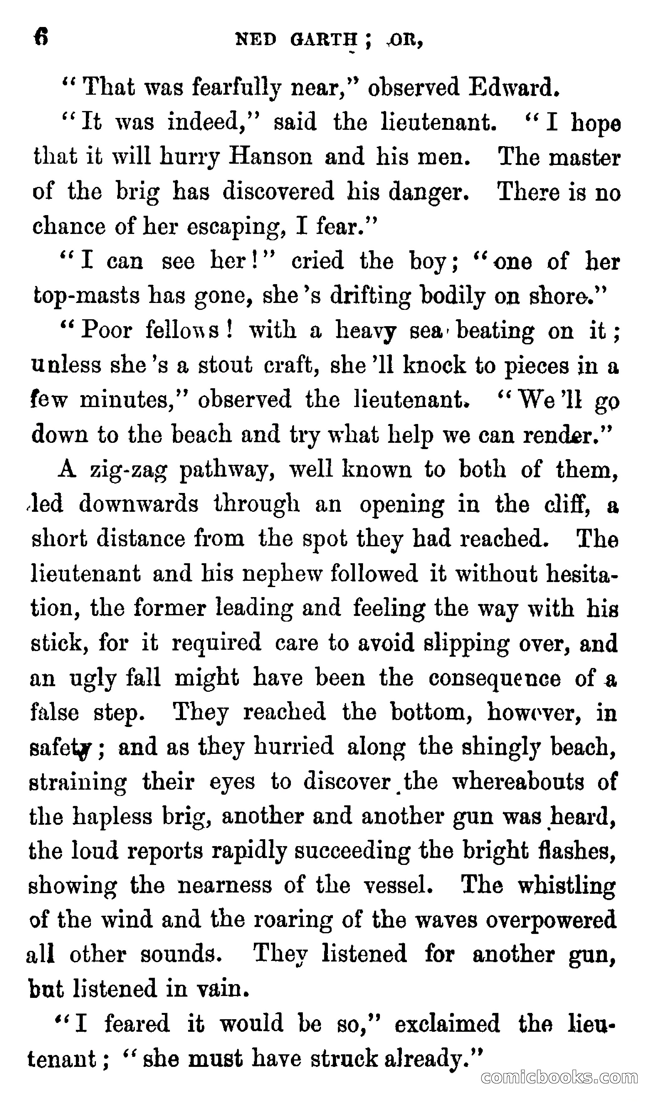 Ned Garth; or, Made Prisoner in Africa — page 10 of 260