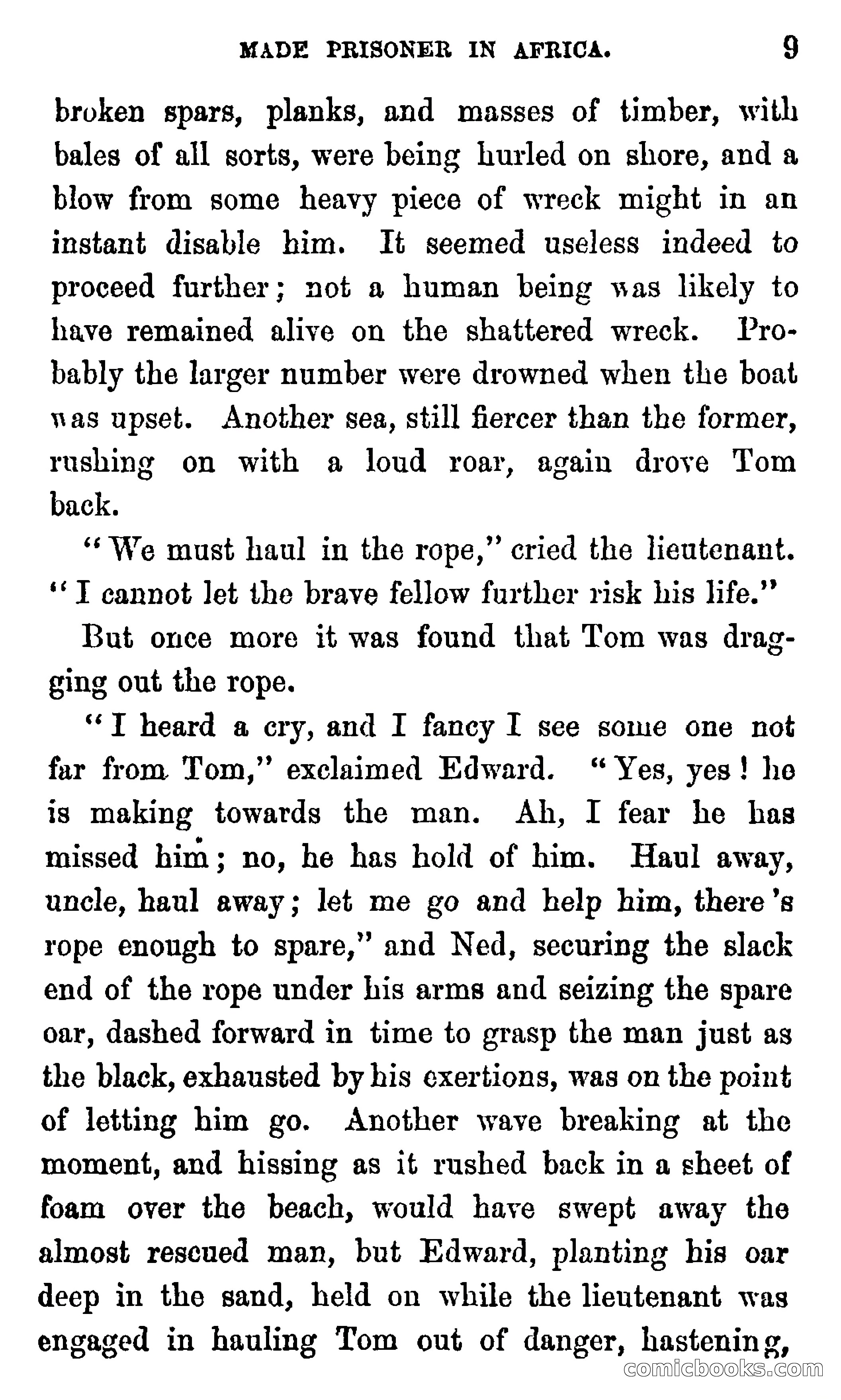 Ned Garth; or, Made Prisoner in Africa — page 13 of 260