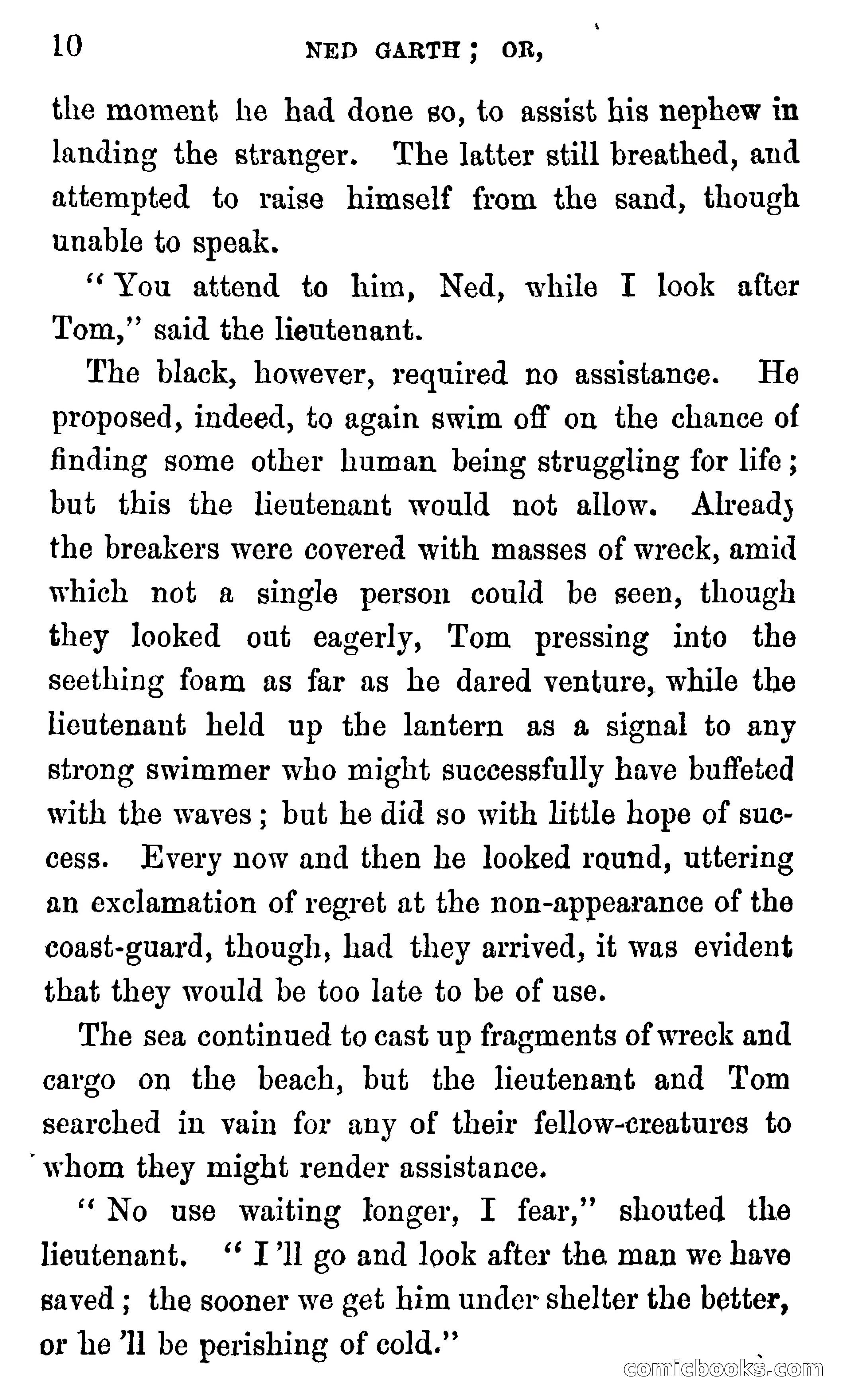 Ned Garth; or, Made Prisoner in Africa — page 14 of 260