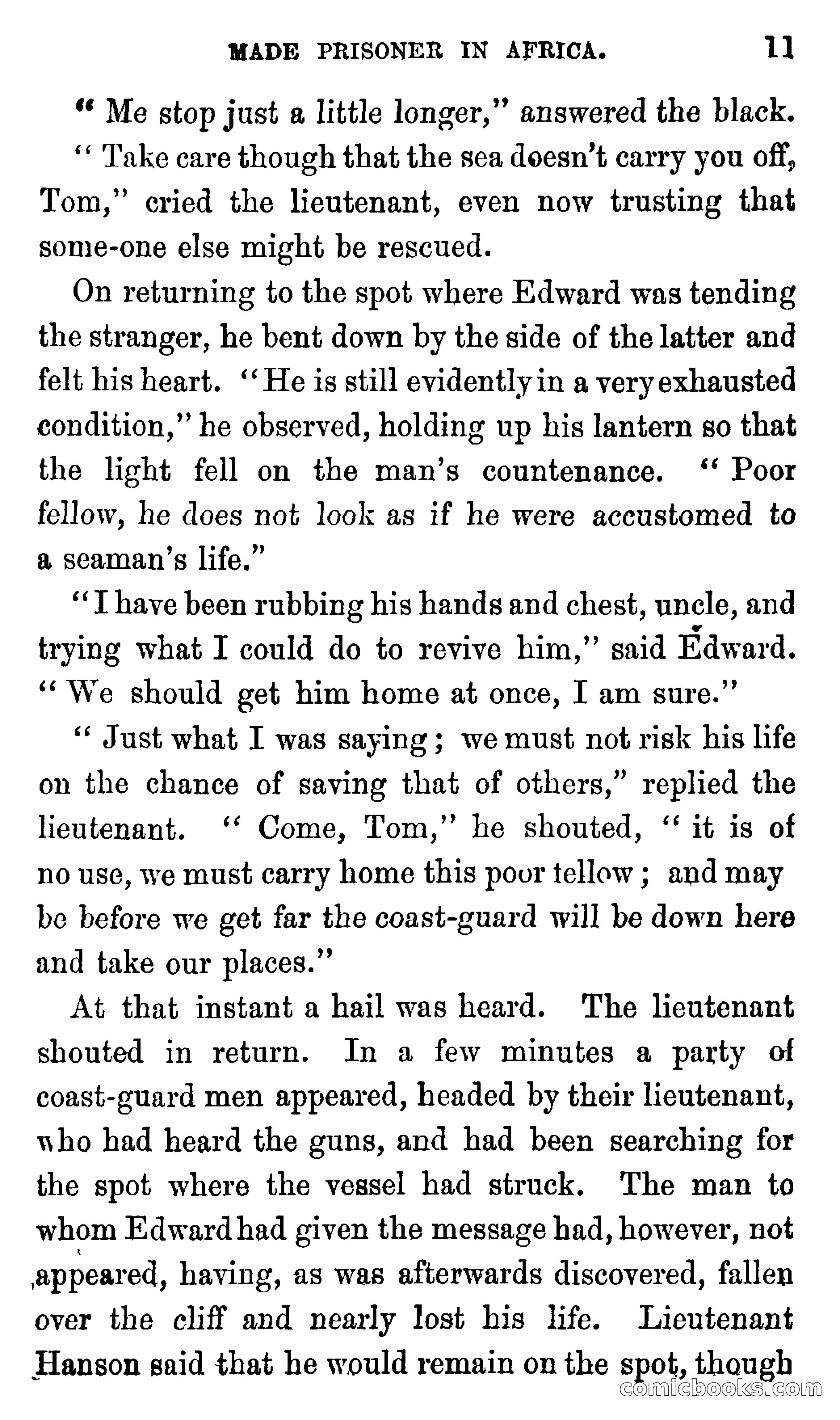 Ned Garth; or, Made Prisoner in Africa — page 15 of 260