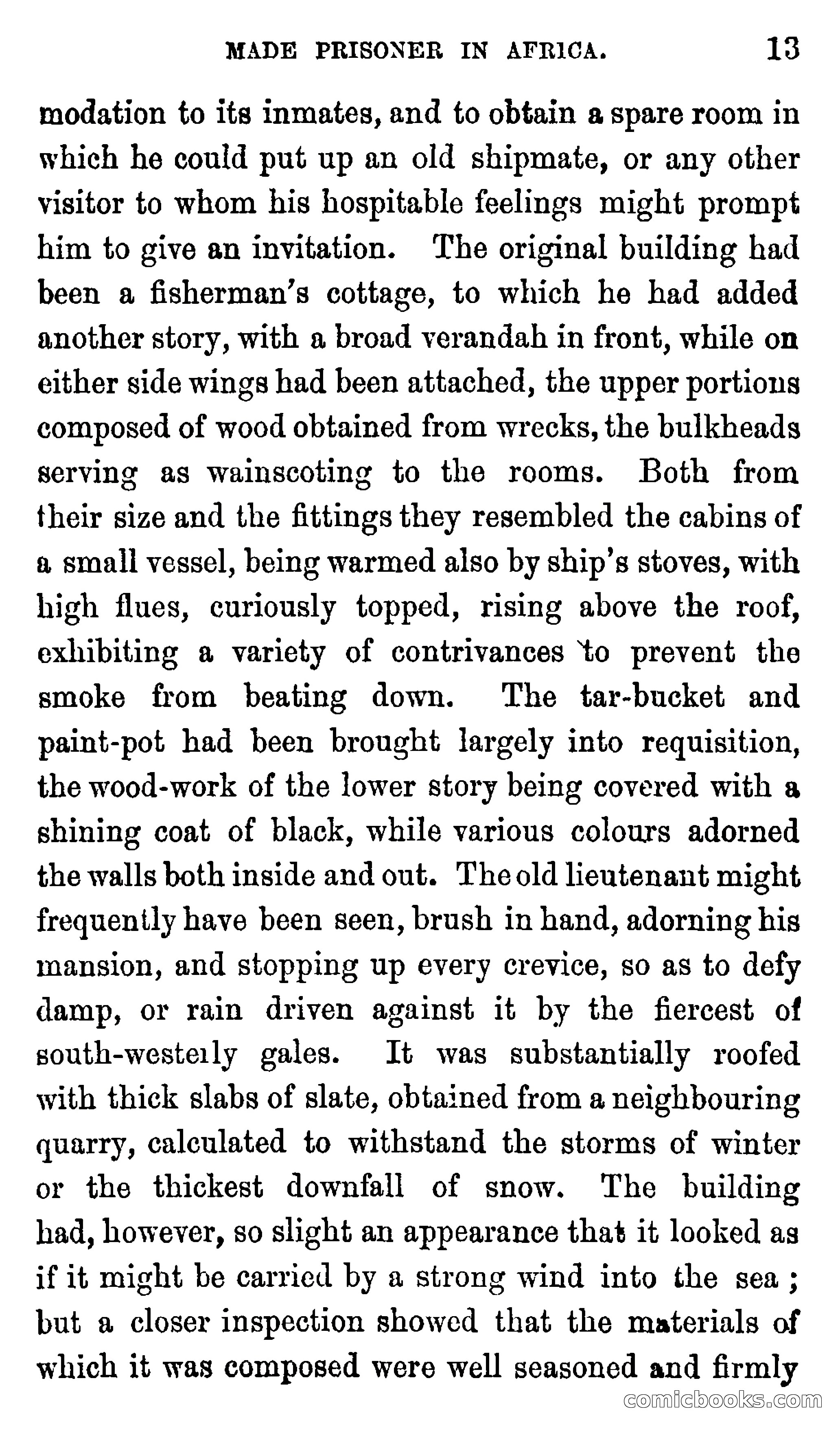 Ned Garth; or, Made Prisoner in Africa — page 17 of 260
