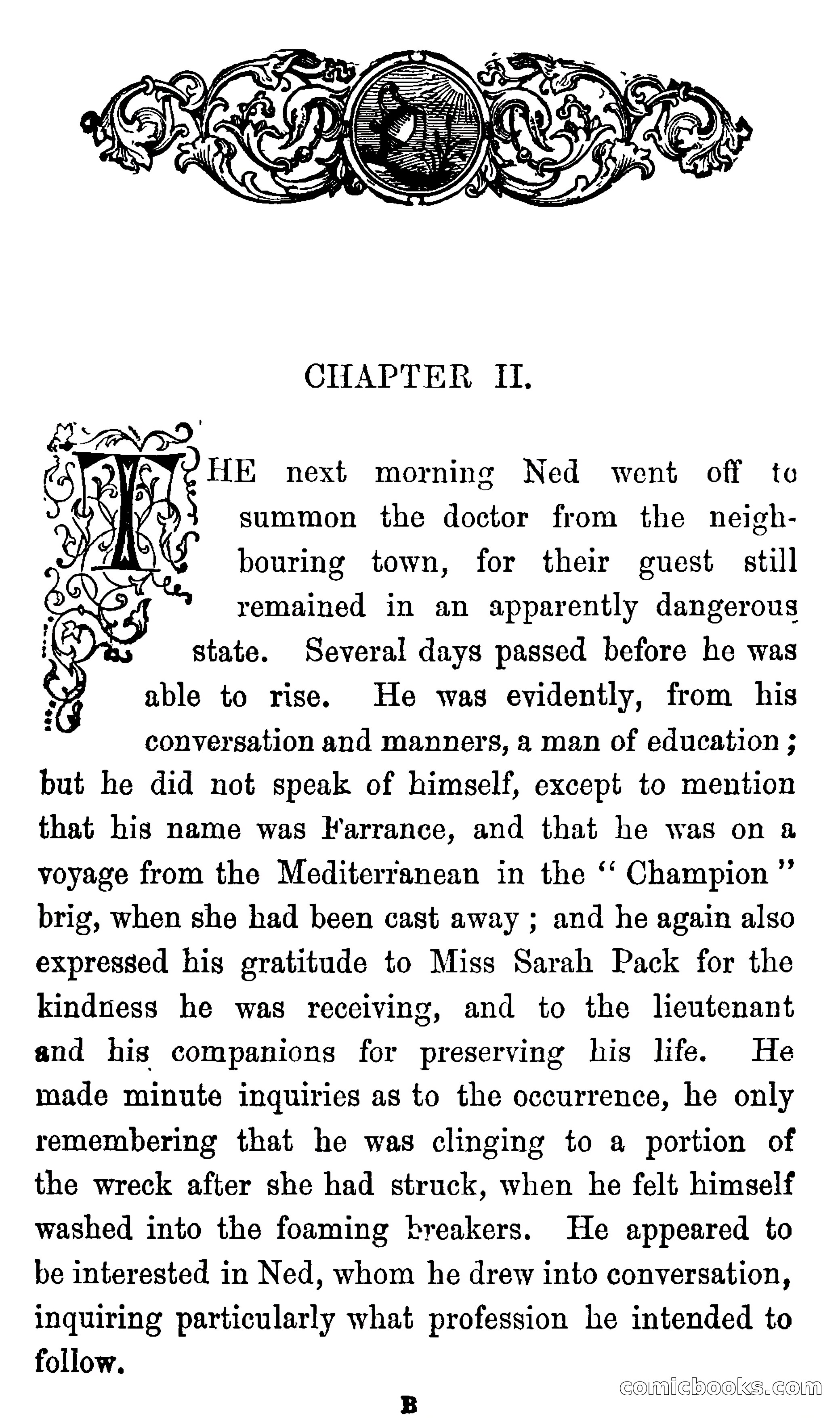 Ned Garth; or, Made Prisoner in Africa — page 21 of 260