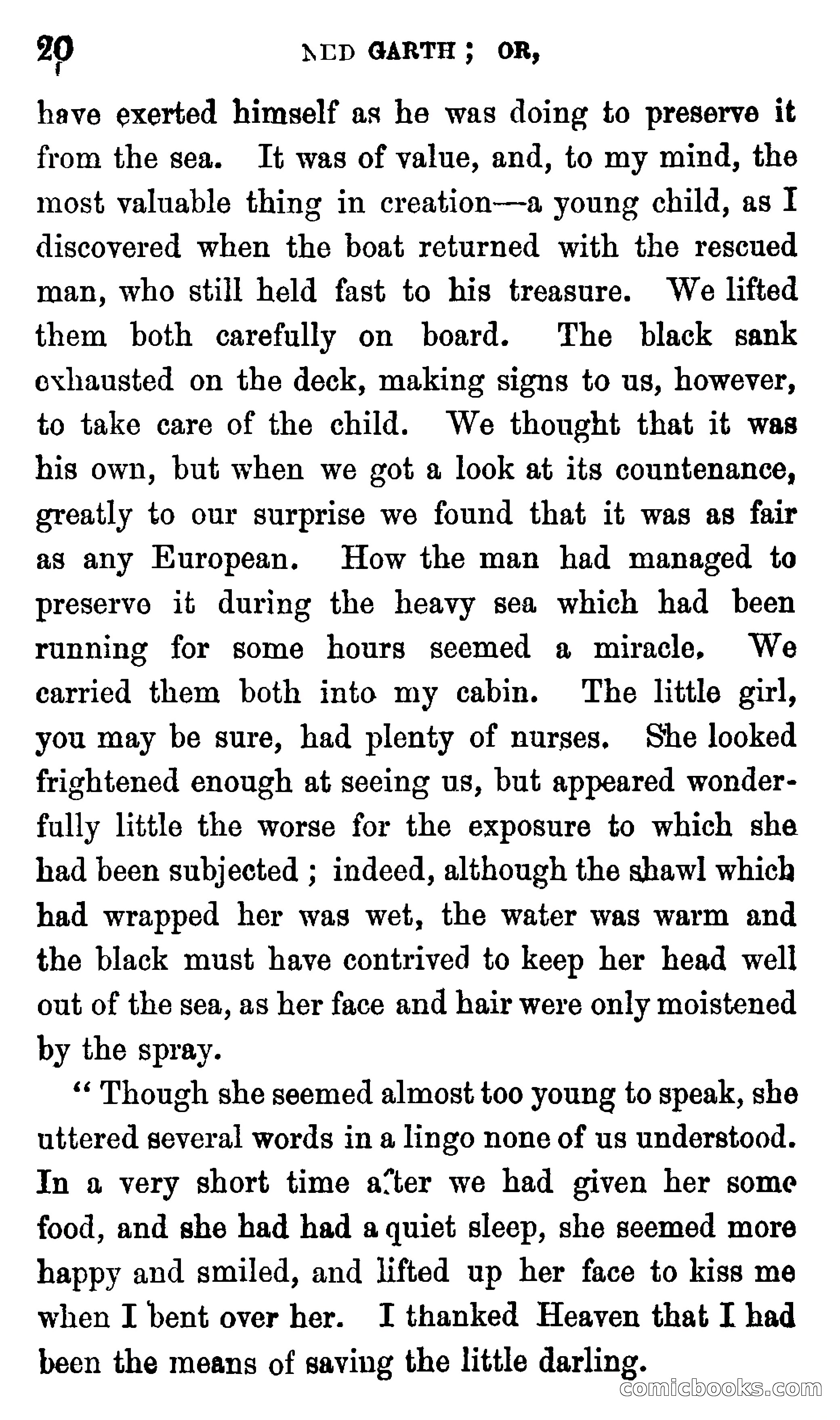Ned Garth; or, Made Prisoner in Africa — page 24 of 260
