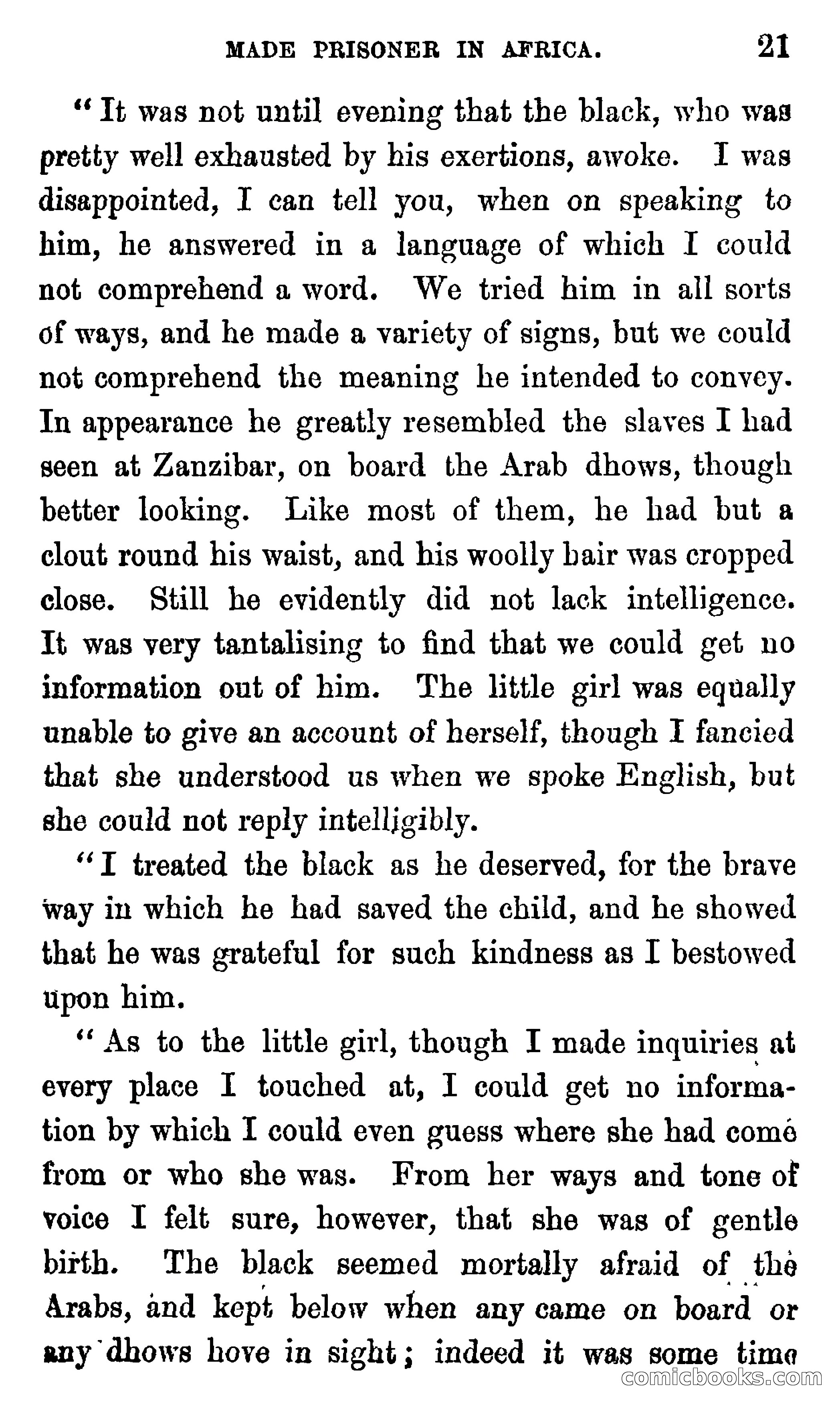 Ned Garth; or, Made Prisoner in Africa — page 25 of 260