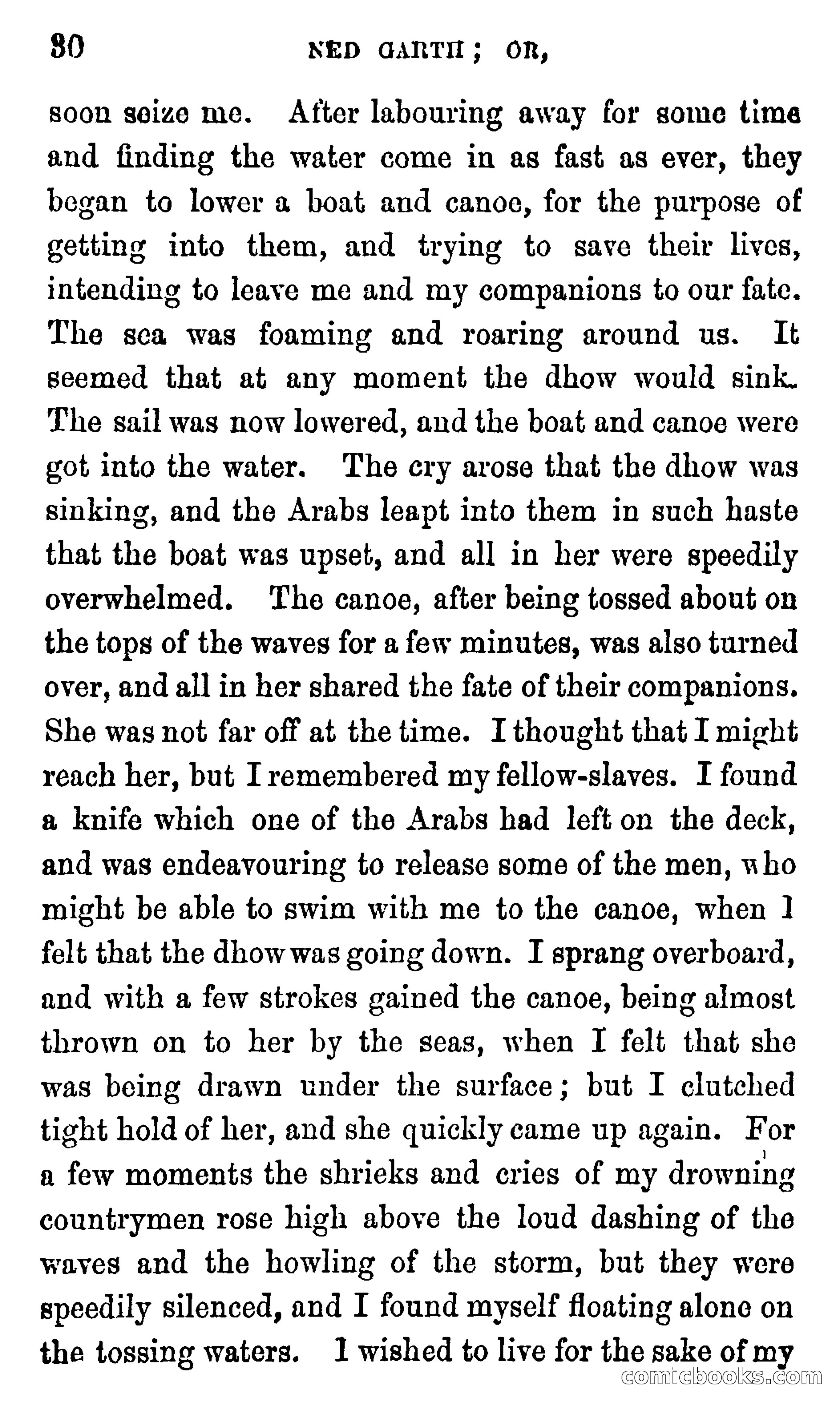 Ned Garth; or, Made Prisoner in Africa — page 34 of 260