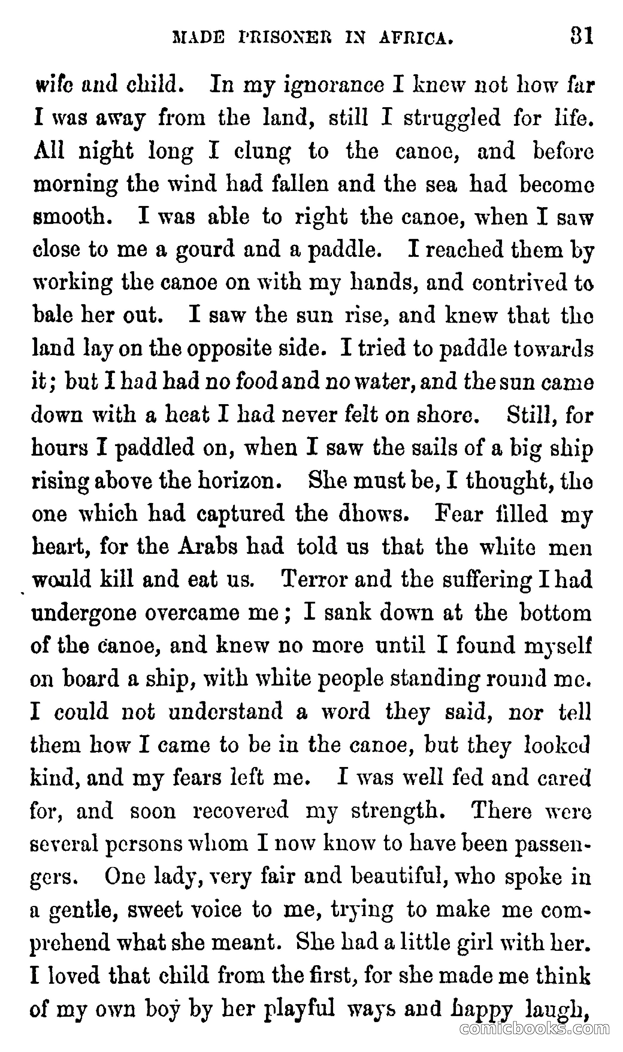 Ned Garth; or, Made Prisoner in Africa — page 35 of 260