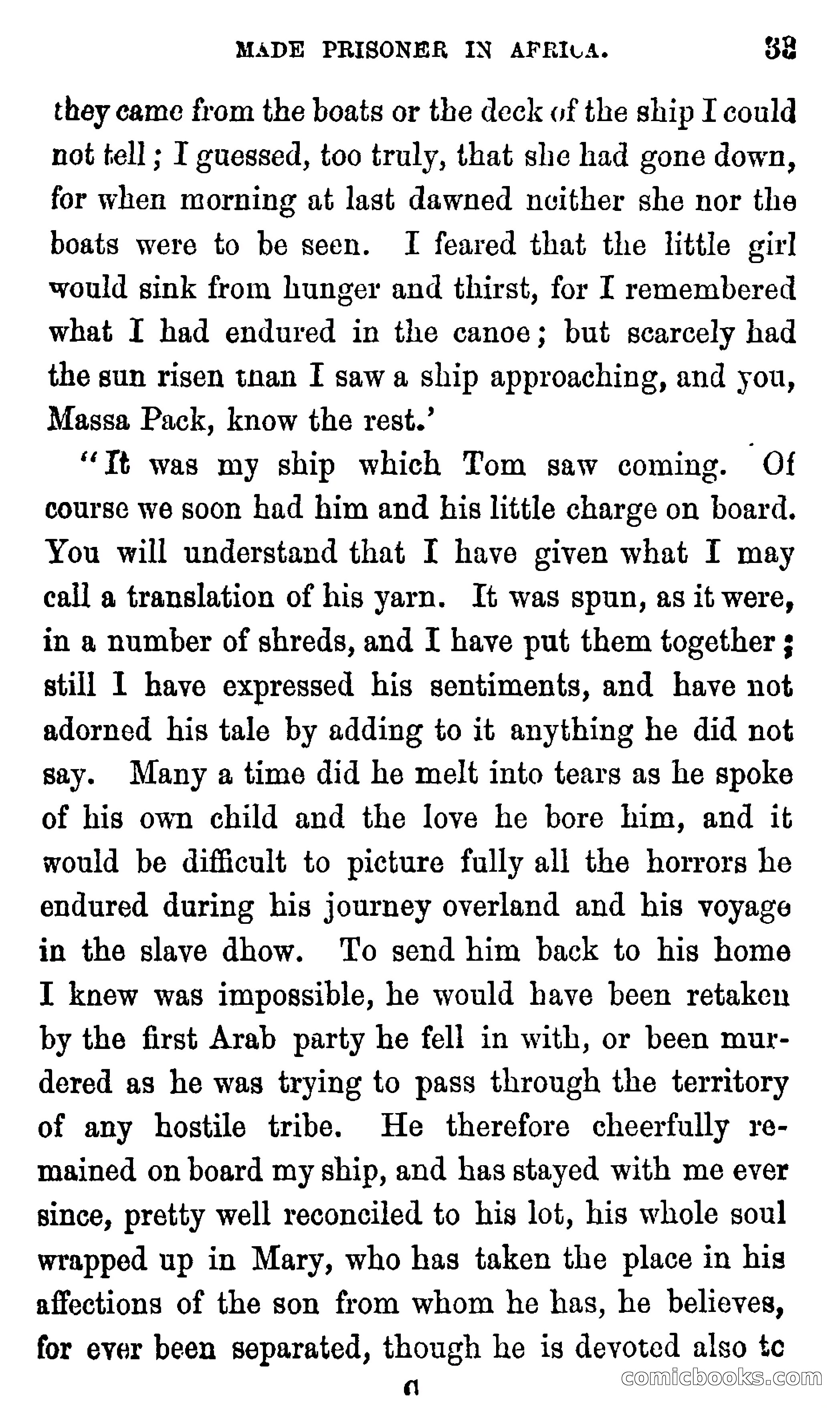 Ned Garth; or, Made Prisoner in Africa — page 37 of 260