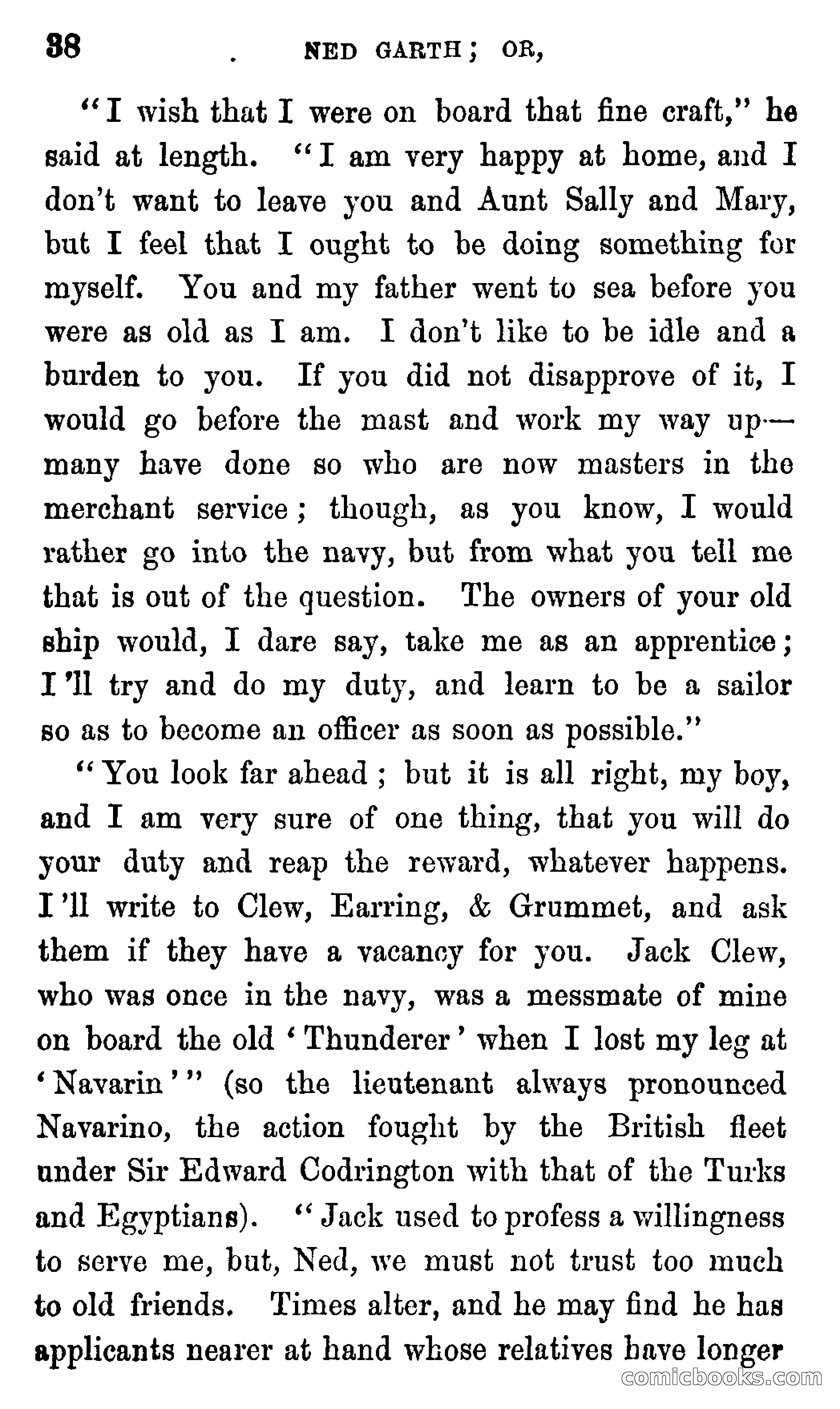 Ned Garth; or, Made Prisoner in Africa — page 42 of 260