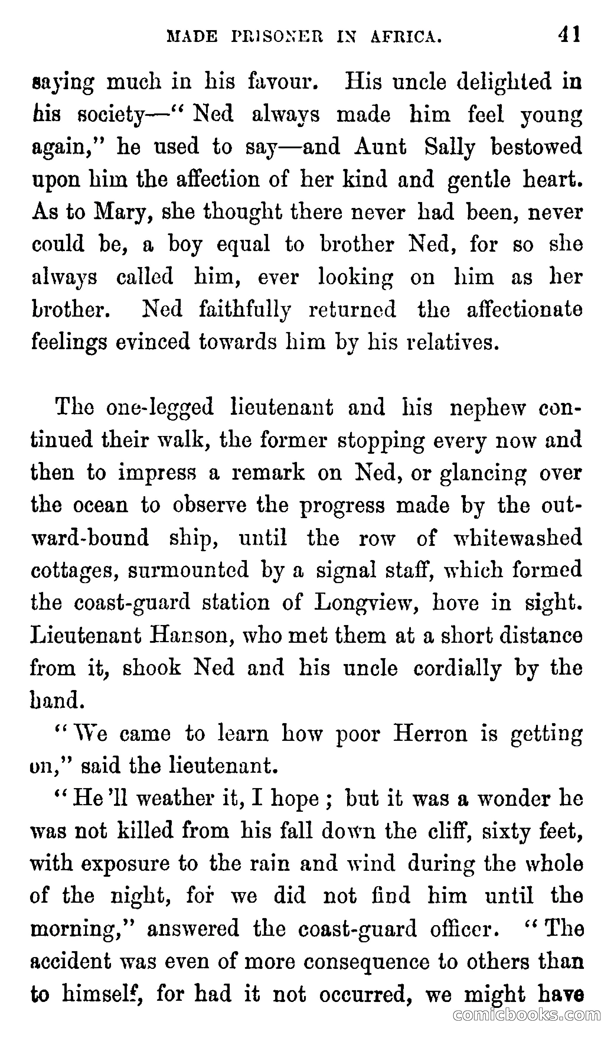 Ned Garth; or, Made Prisoner in Africa — page 45 of 260