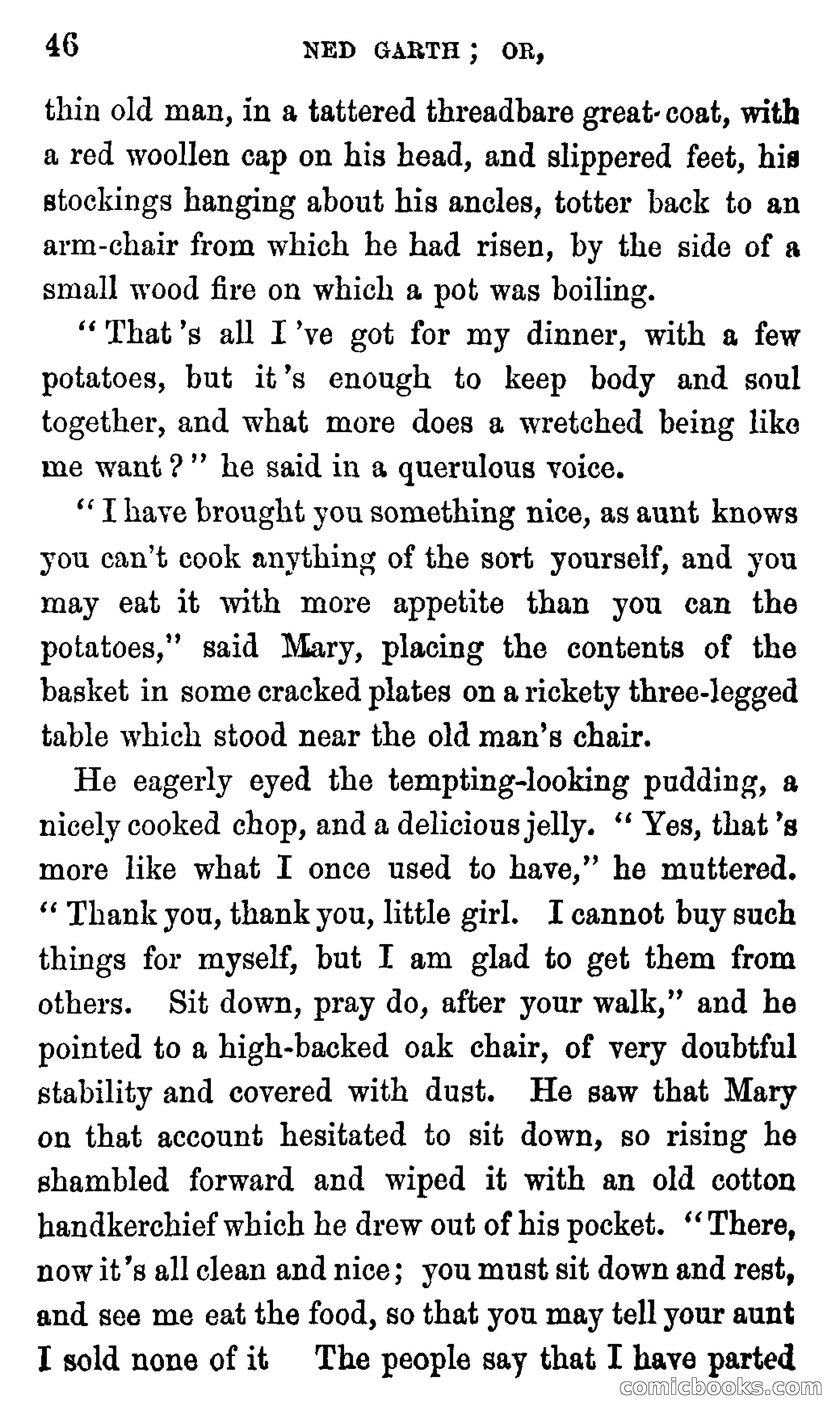 Ned Garth; or, Made Prisoner in Africa — page 50 of 260