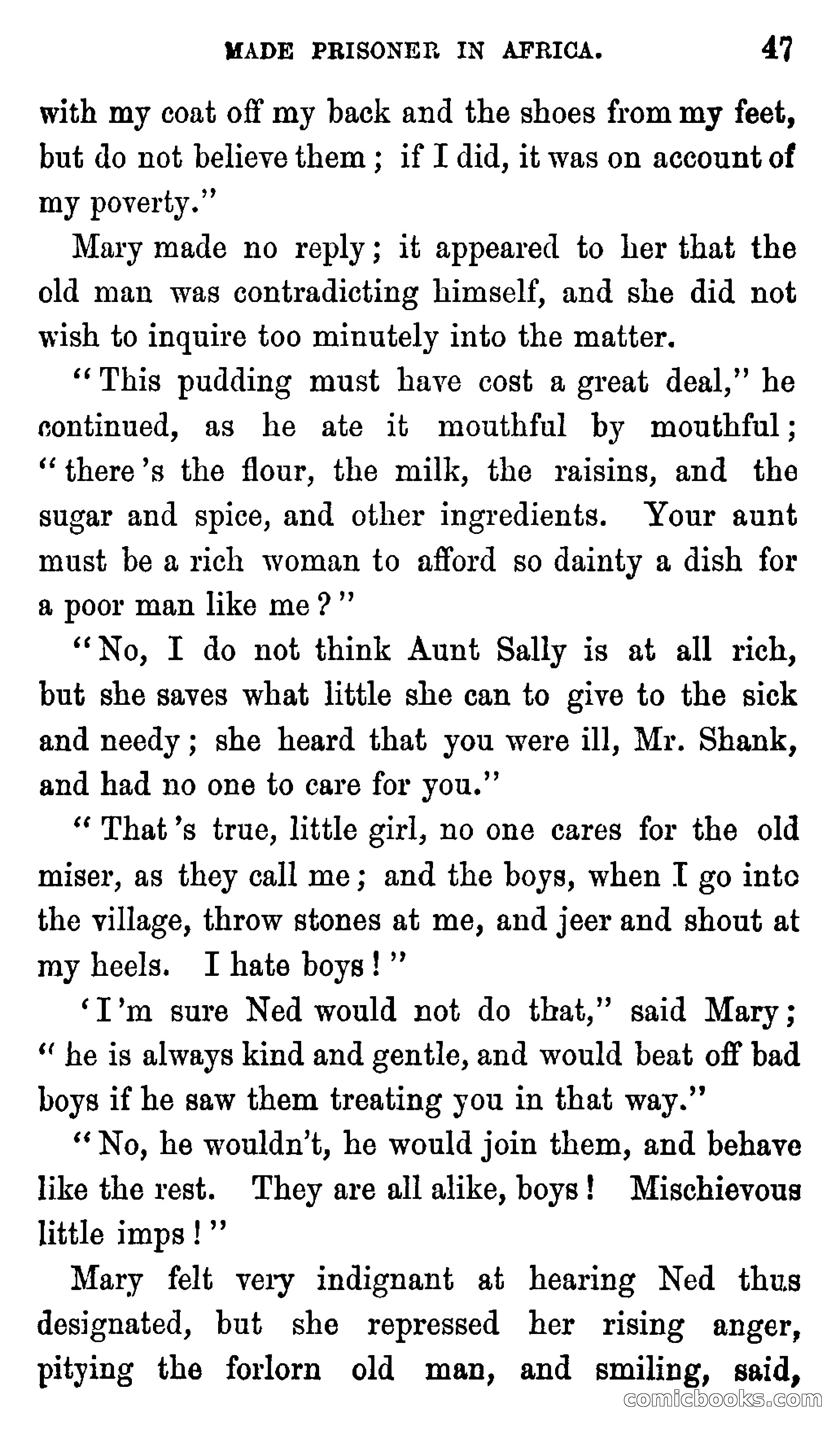 Ned Garth; or, Made Prisoner in Africa — page 51 of 260