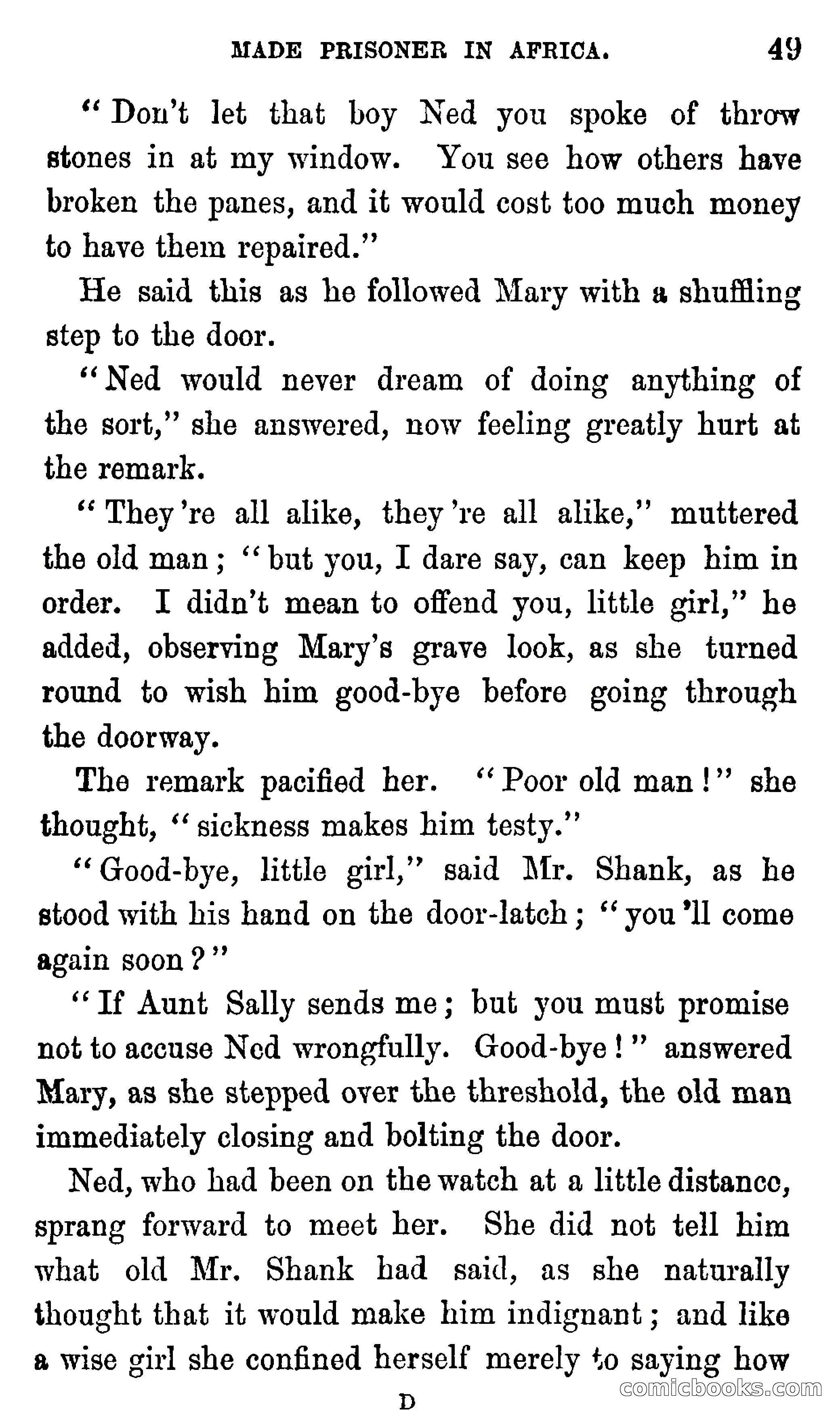 Ned Garth; or, Made Prisoner in Africa — page 53 of 260