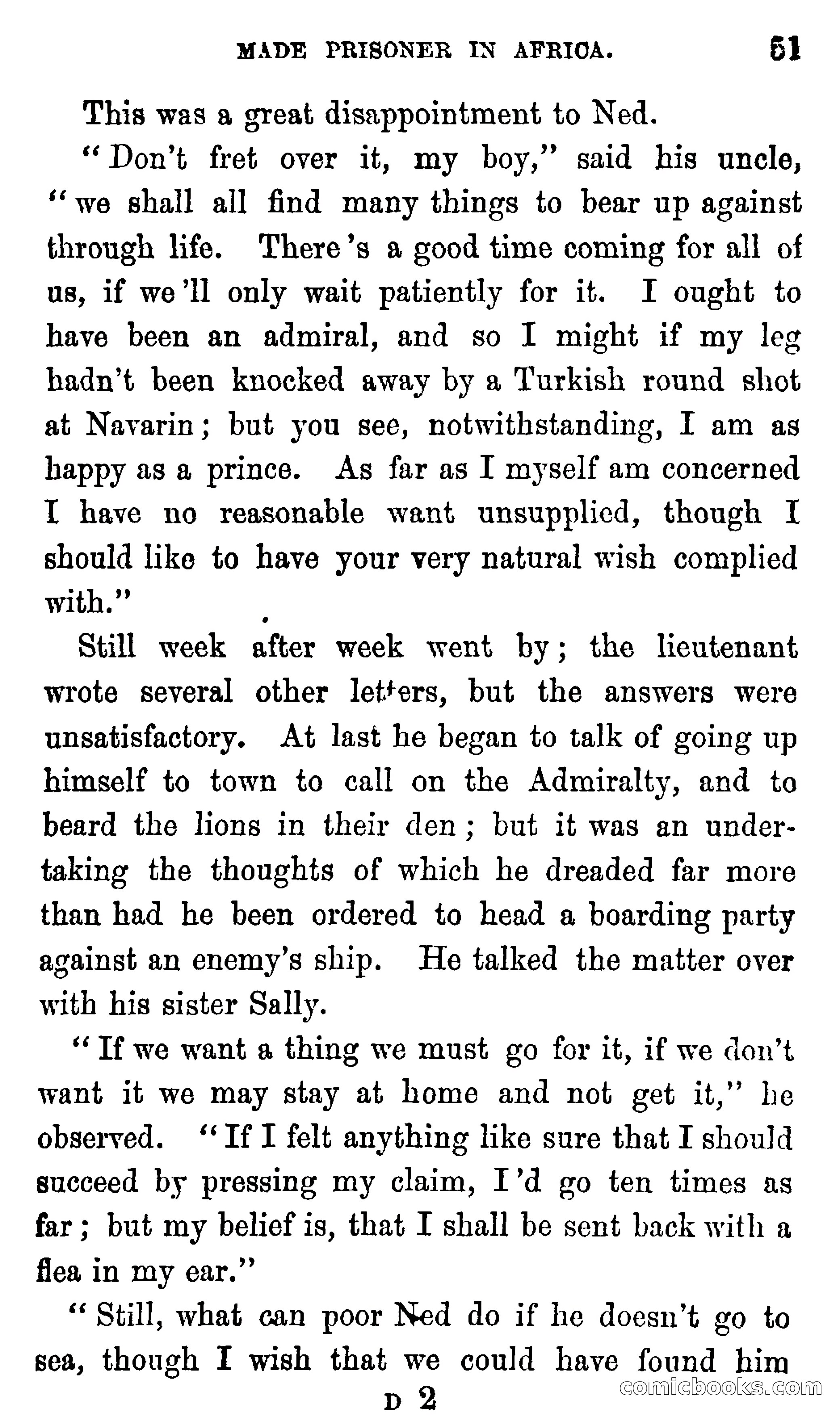 Ned Garth; or, Made Prisoner in Africa — page 55 of 260