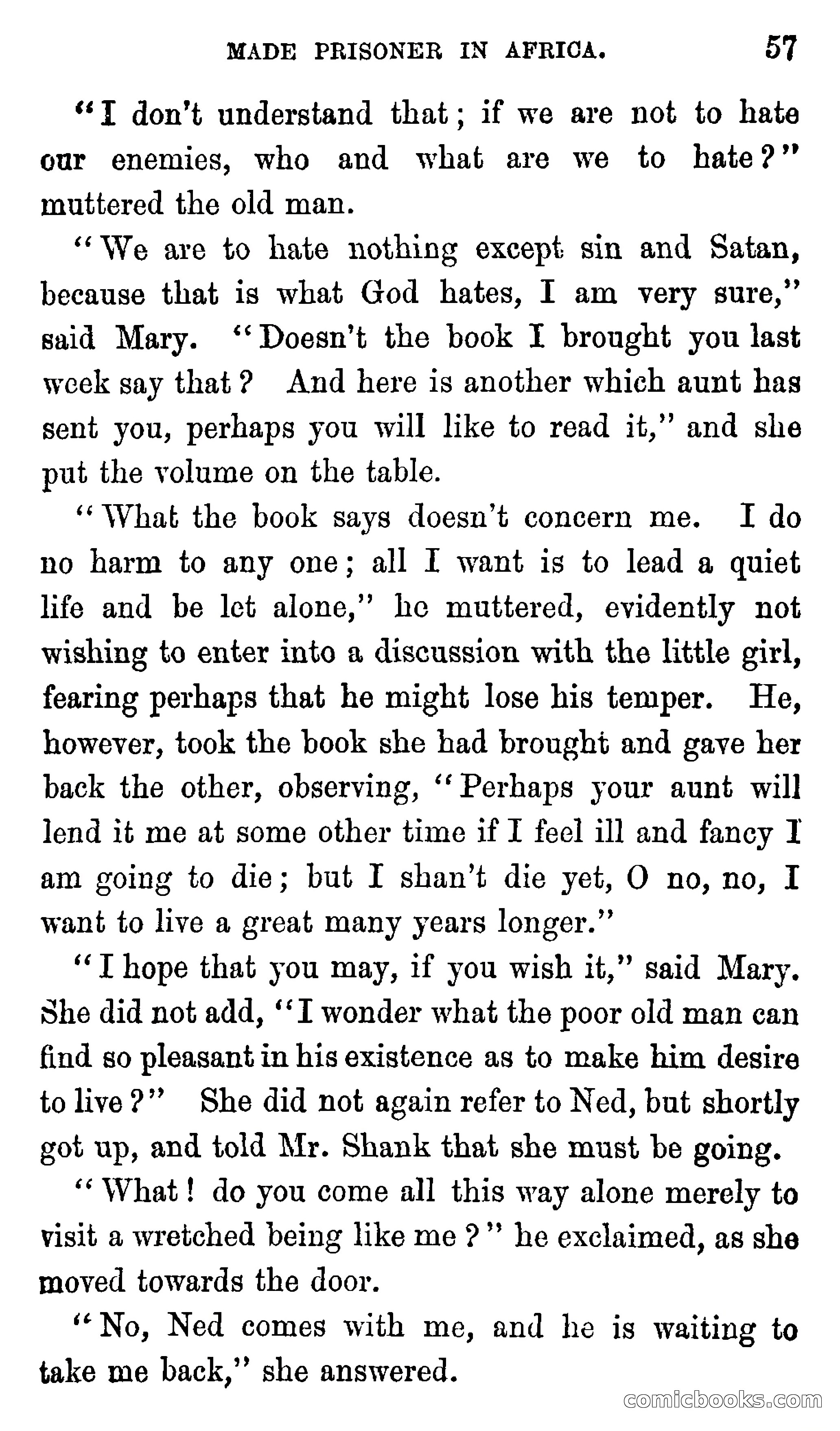 Ned Garth; or, Made Prisoner in Africa — page 61 of 260